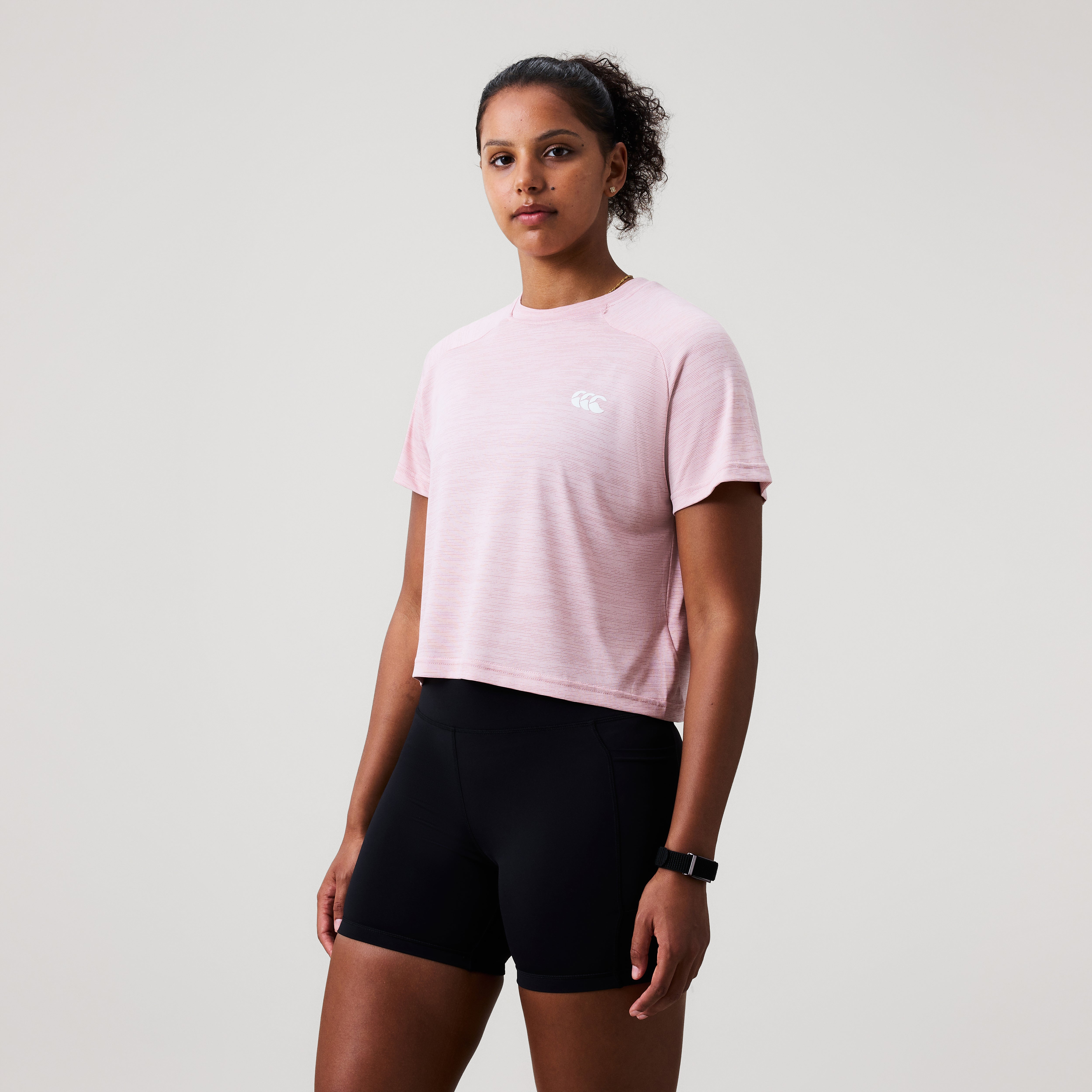 canterbury-tempo-tee-rosa-para-mujer-camiseta-deportiva-de-corte-relajado image 4