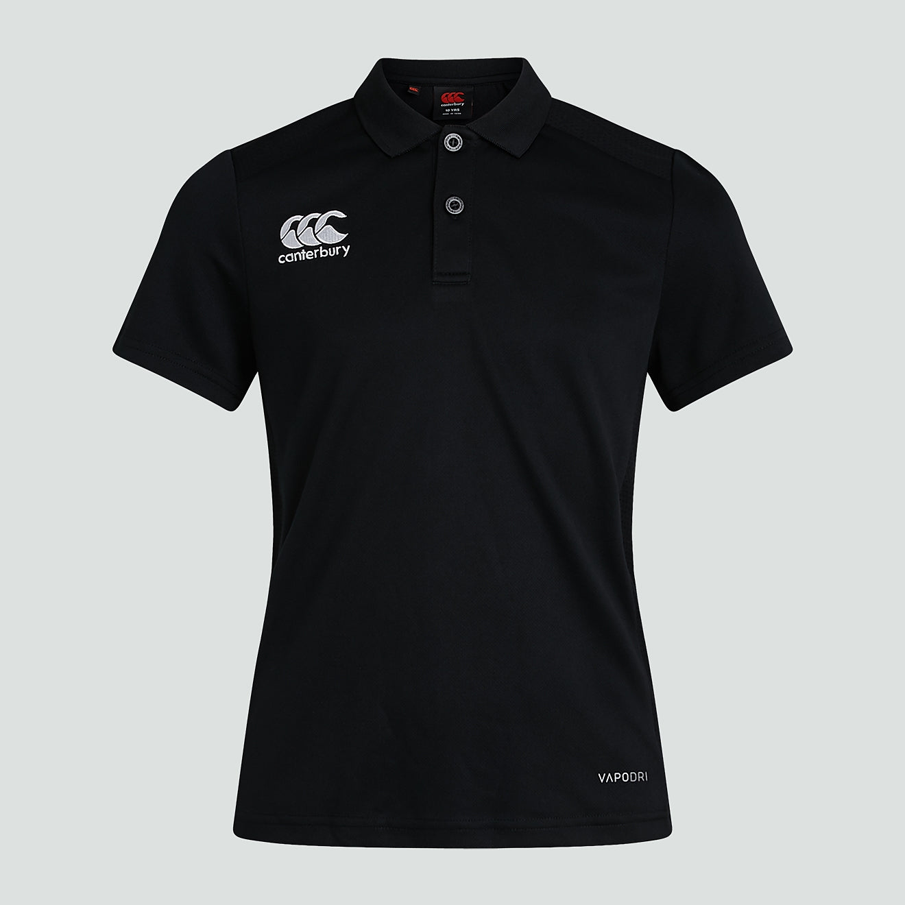 canterbury-club-dry-polo-shirt-negro-junior-unisex image 1