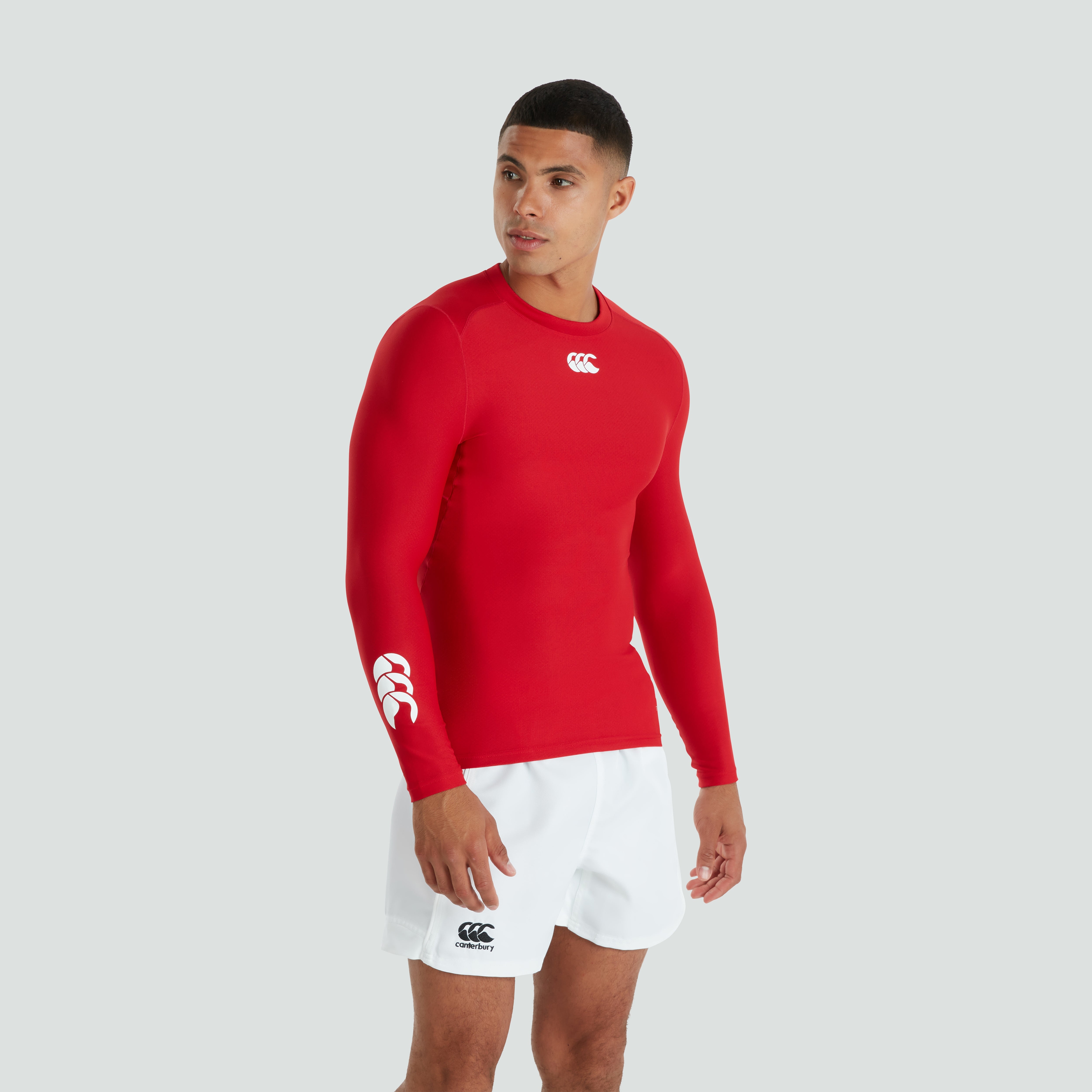 canterbury-thermoreg-long-sleeved-top-rojo-para-hombre image 4