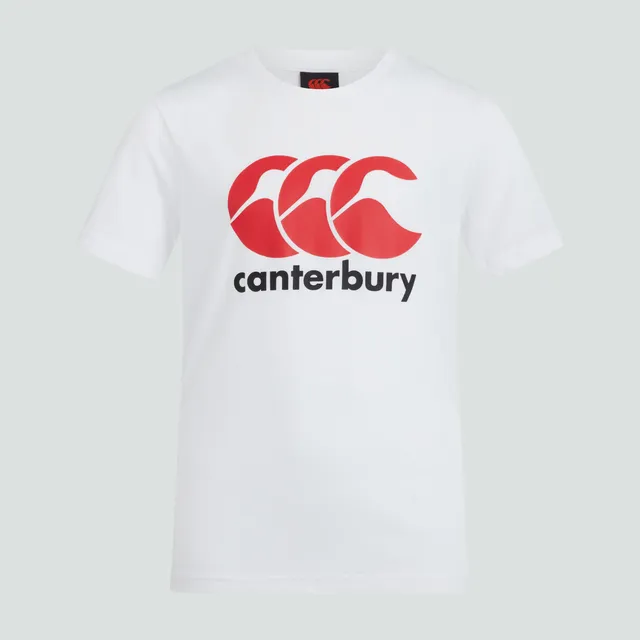 camiseta-junior-unisex-ccc-logo-blanca-canterbury image 1