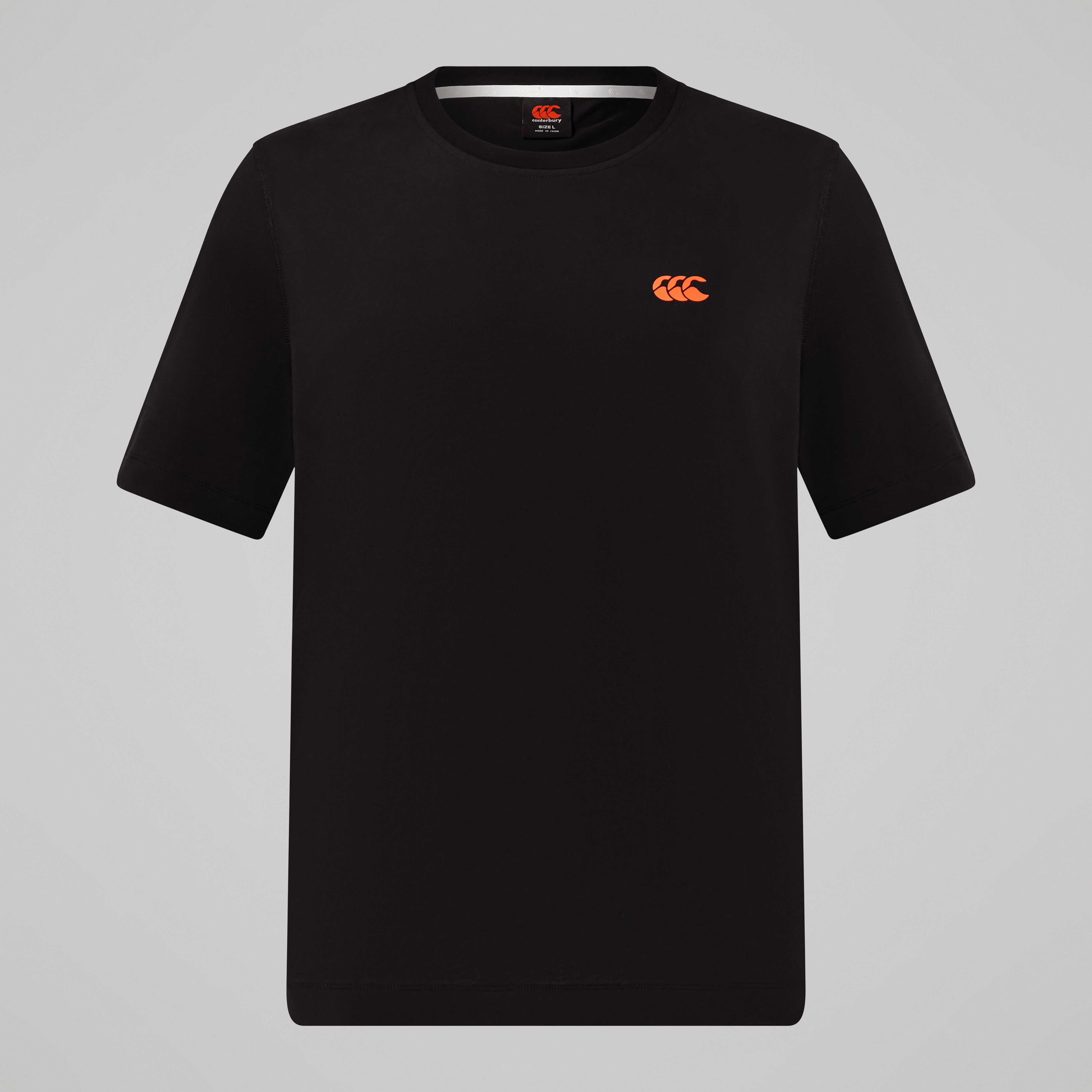 canterbury-tempo-training-tee-hombre-negra-camiseta-de-entrenamiento-de-corte-re image 1