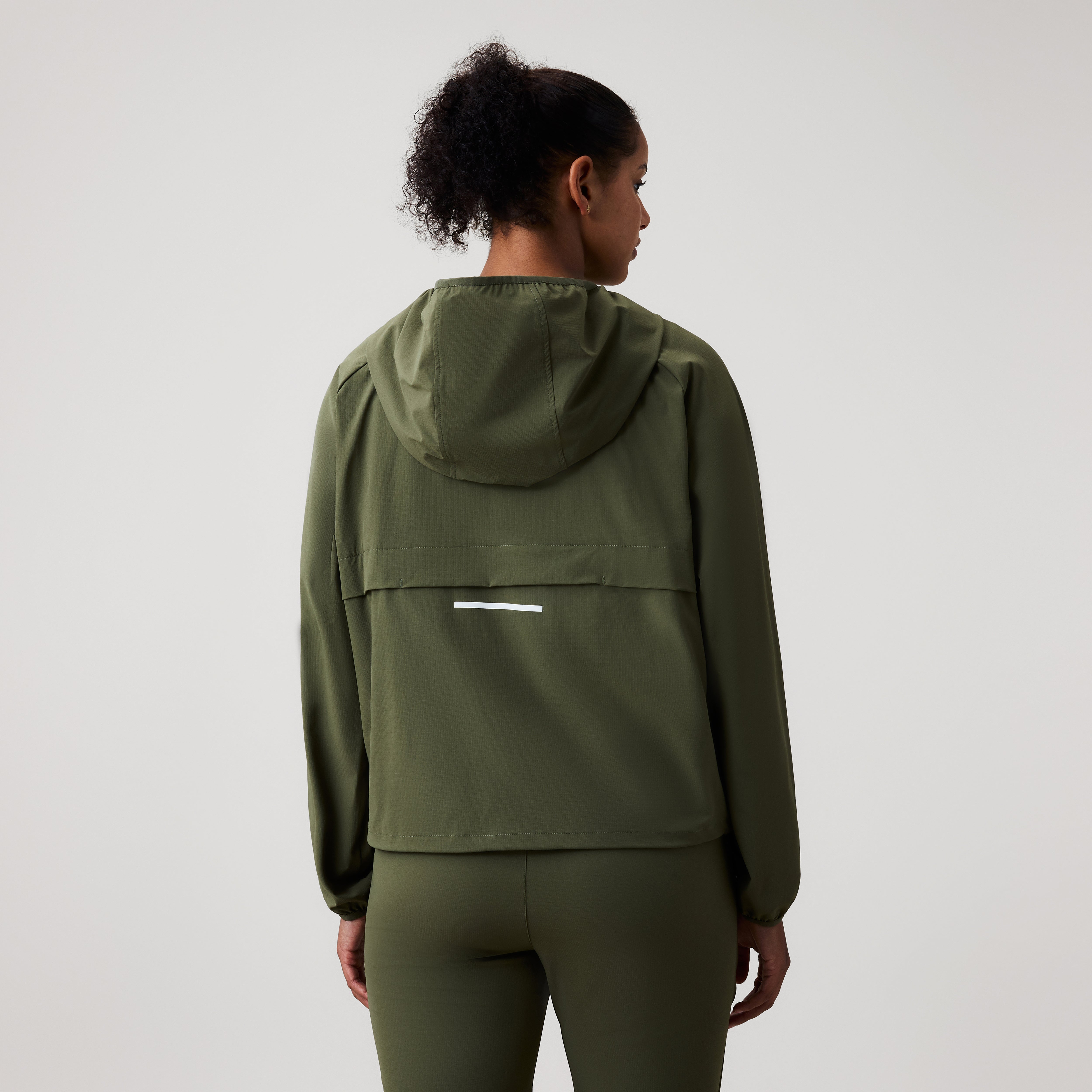 canterbury-chaqueta-cortavientos-tempo-packaway-con-cremallera-para-mujer-verde image 5