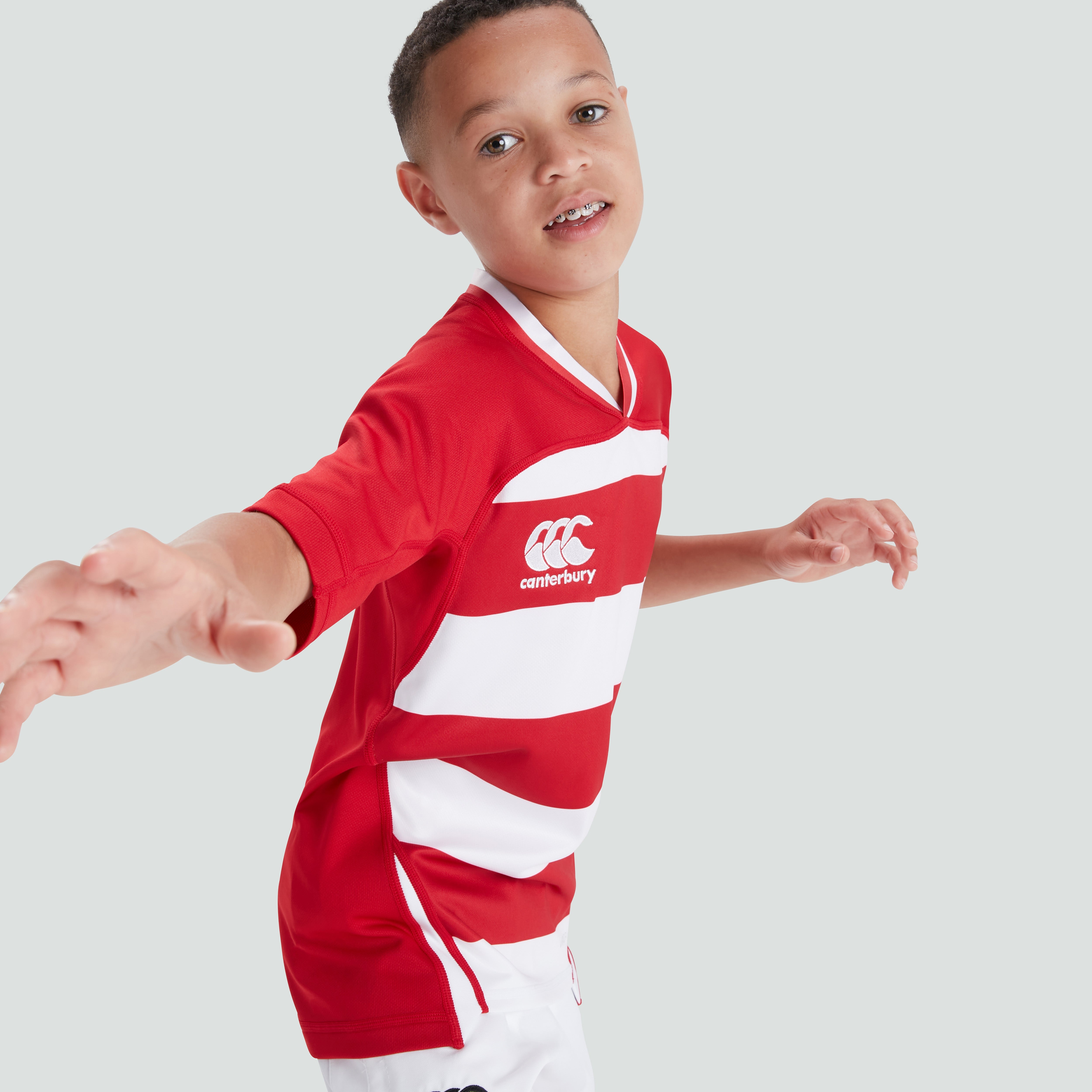 canterbury-junior-unisex-vapodri-evader-hooped-jersey-rojo image 3