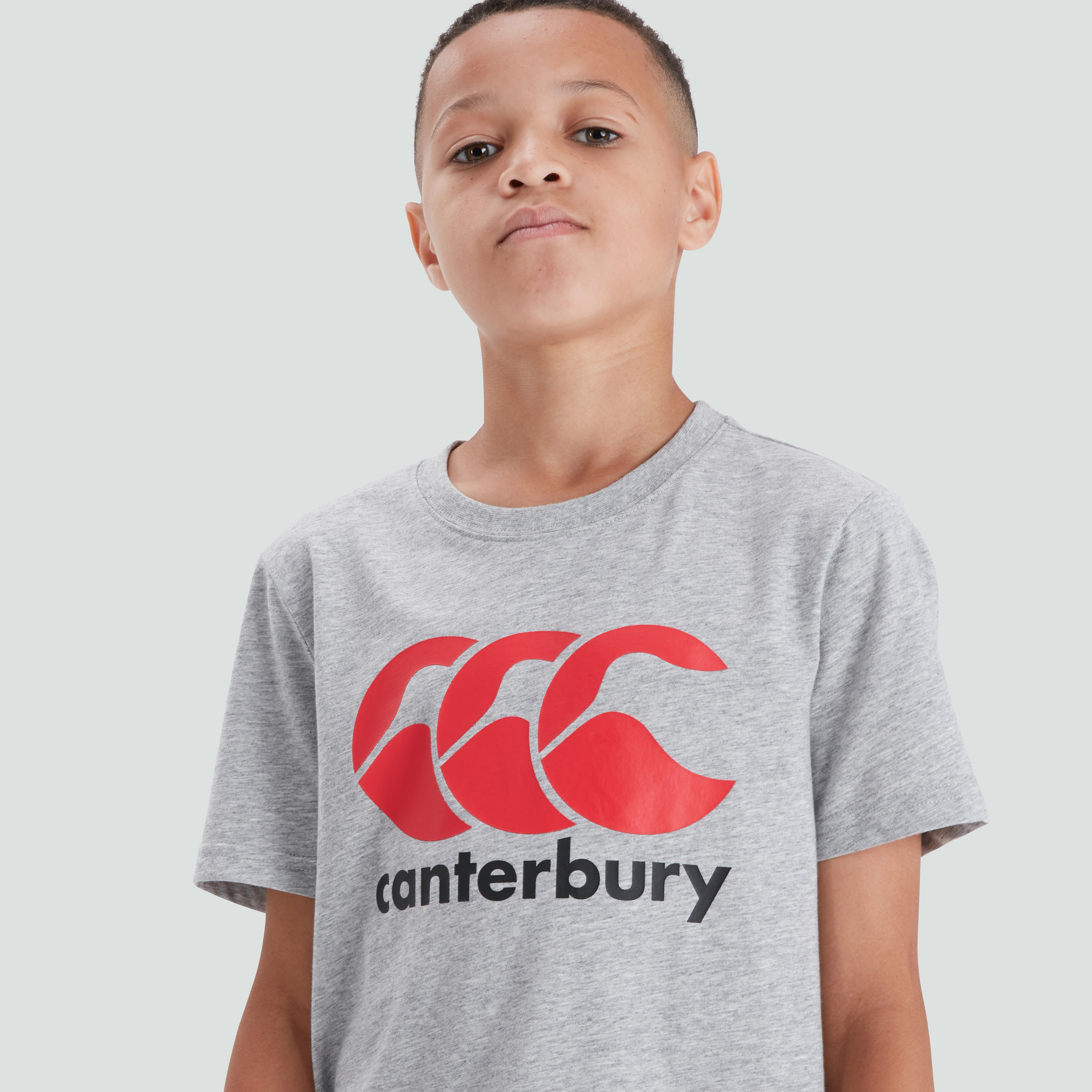 canterbury-ccc-logo-camiseta-junior-unisex-gris image 5
