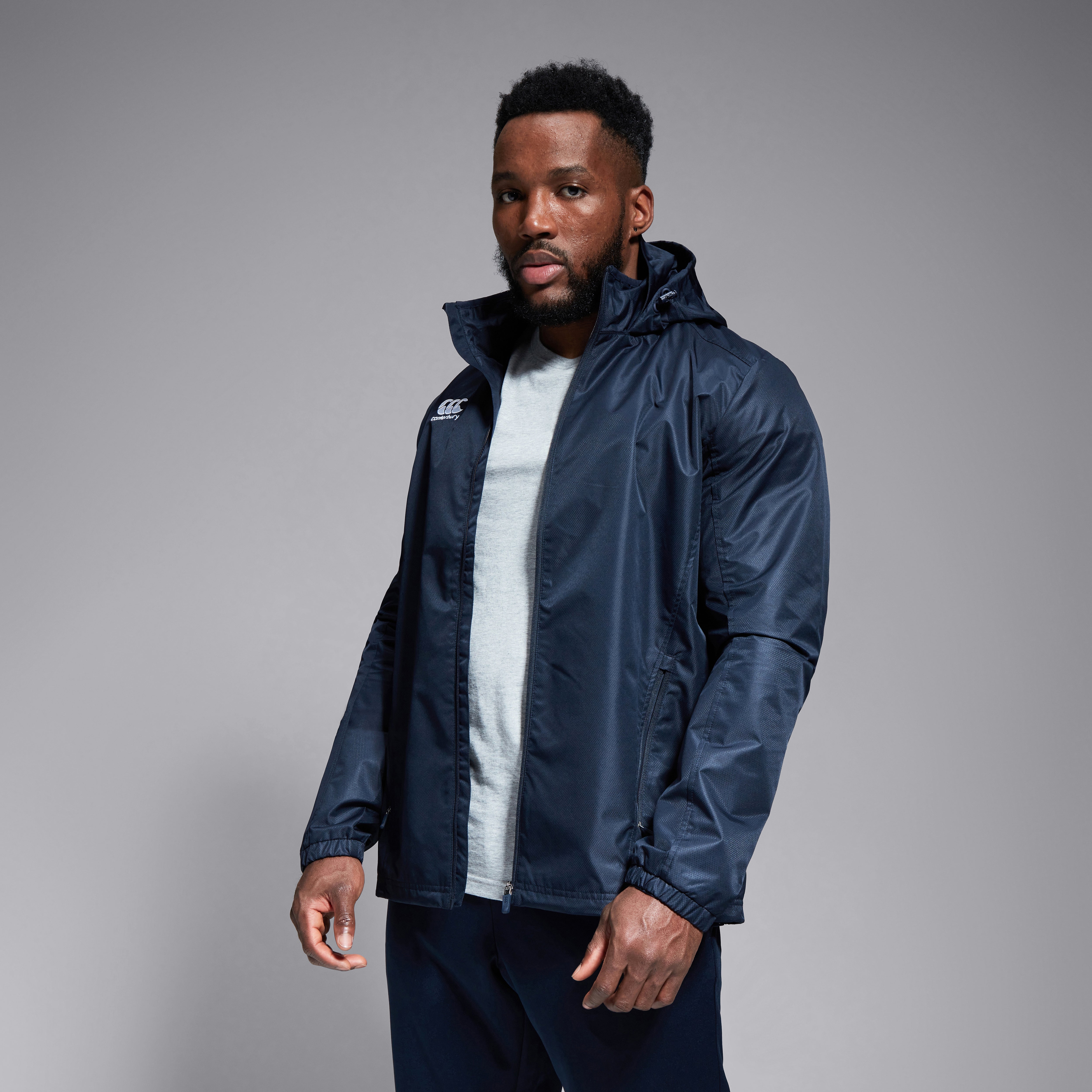 chaqueta-impermeable-canterbury-club-vaposhield-con-cremallera-completa-azul-mar image 3