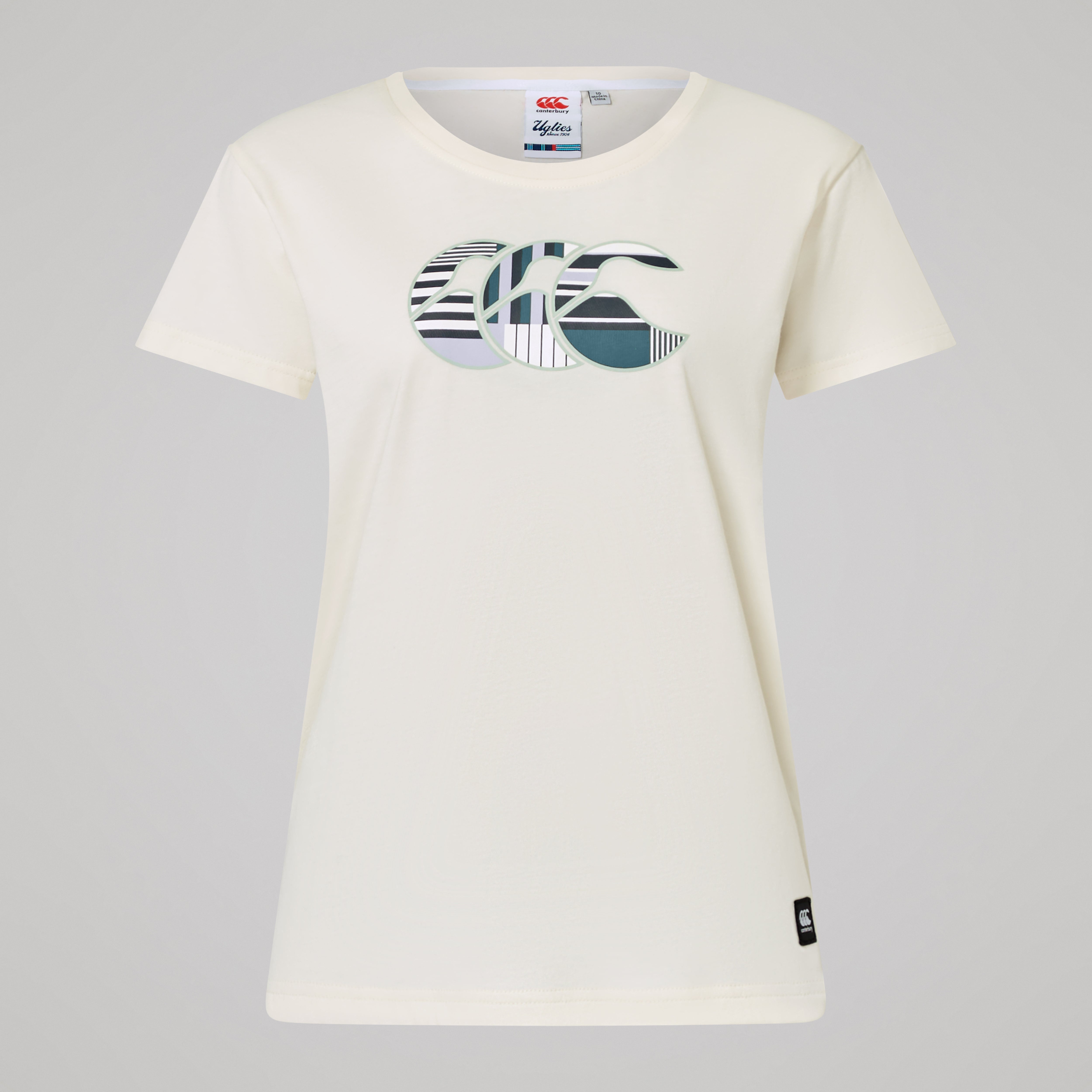 camiseta-canterbury-uglies-logo-para-mujer-blanca-corte-est-ndar-y-manga-corta image 1