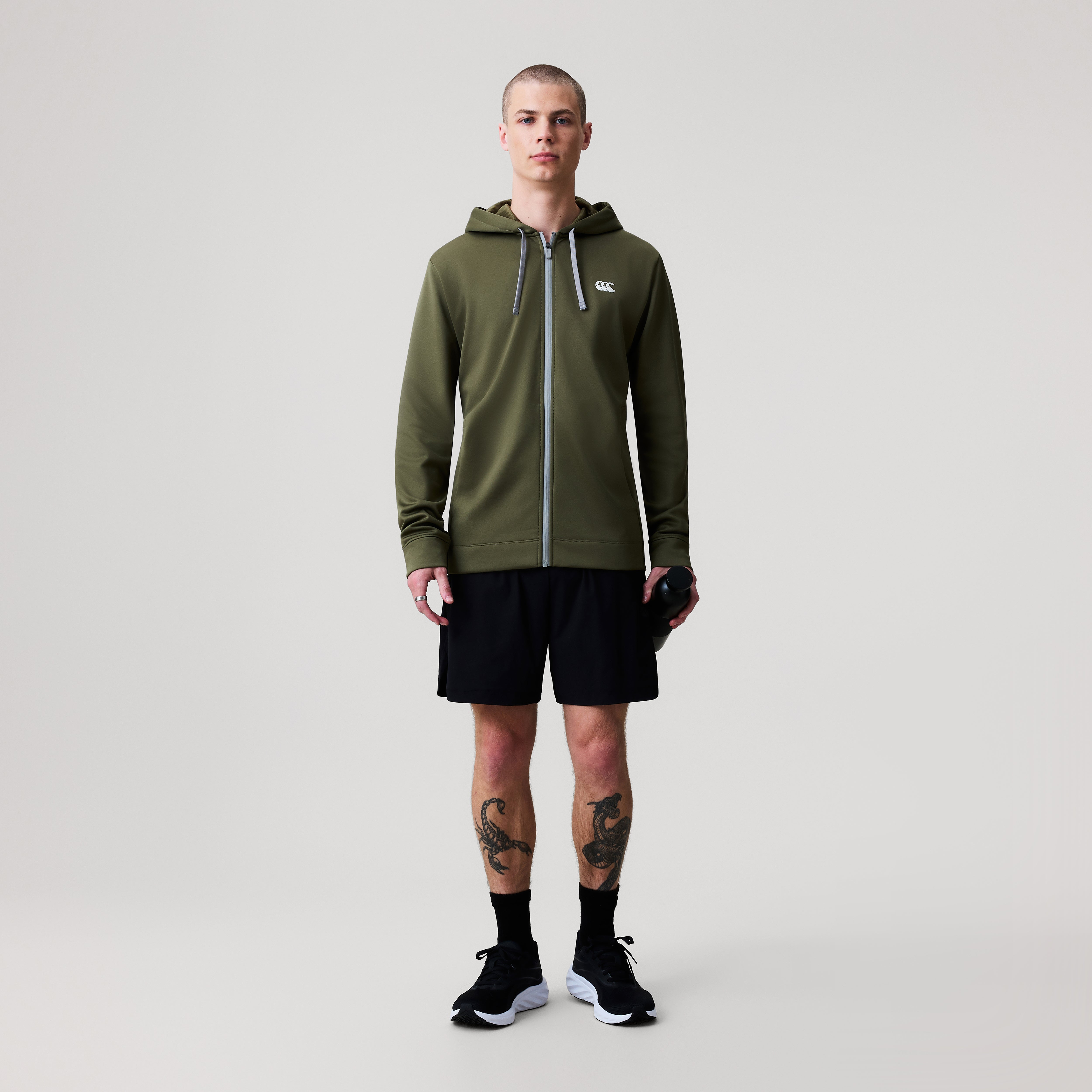 canterbury-mens-tempo-full-zip-hoody-green image 2
