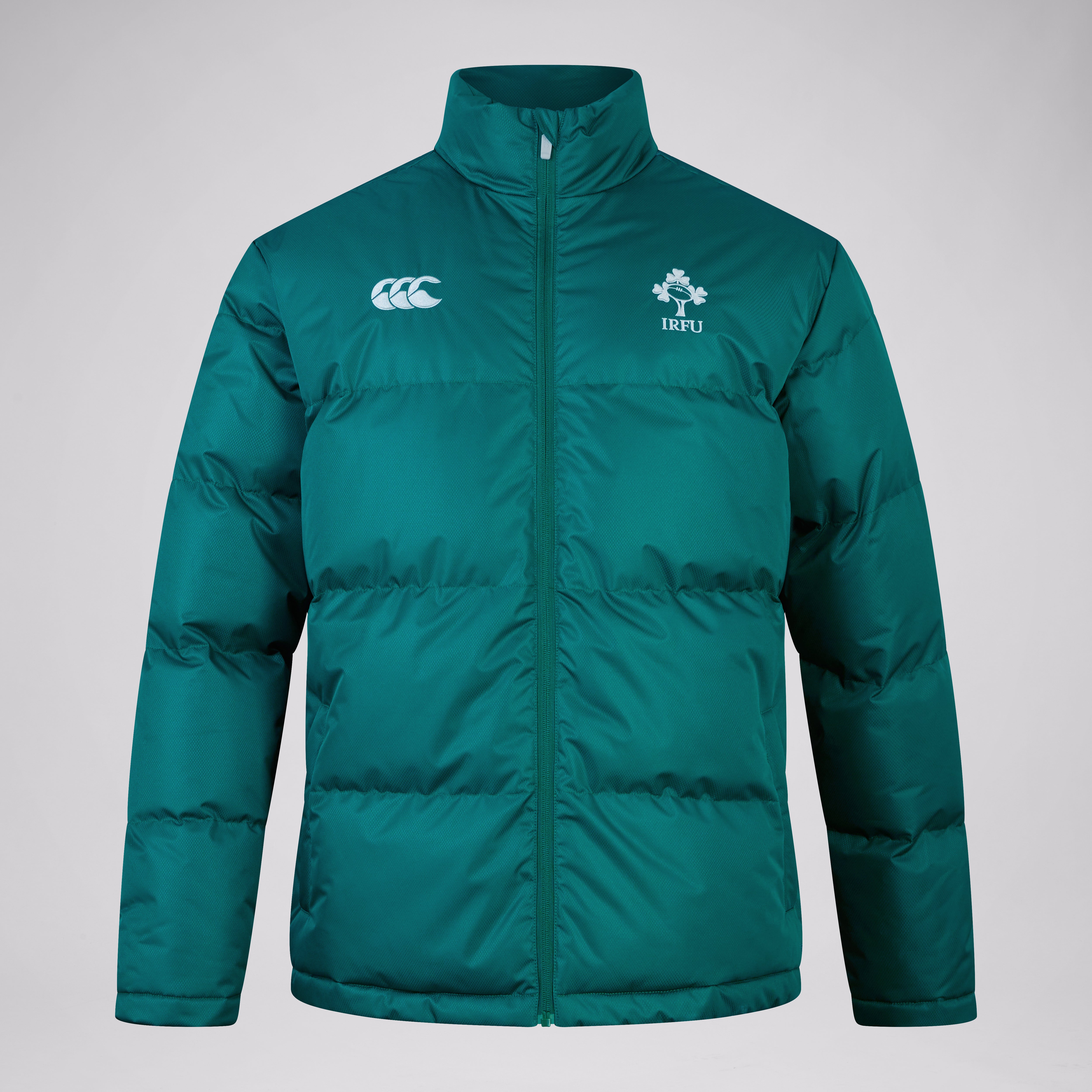 chaqueta-acolchada-canterbury-ireland-puffer-verde-para-hombre image 1