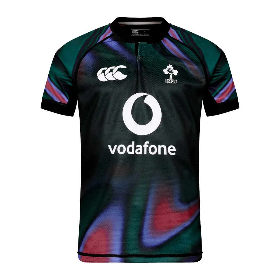 canterbury-mens-ireland-pre-game-pro-jersey-black image 1