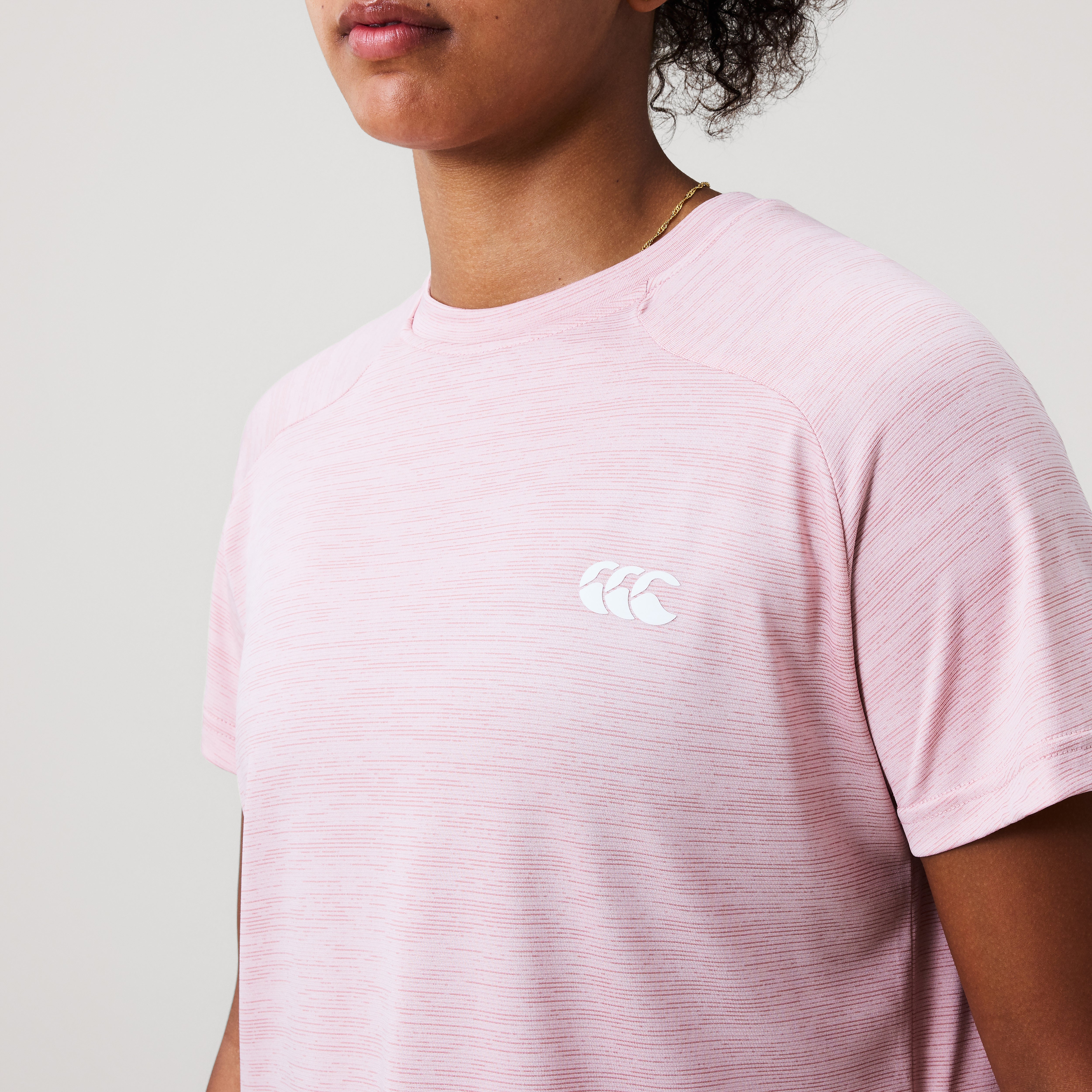 canterbury-tempo-tee-rosa-para-mujer-camiseta-deportiva-de-corte-relajado image 7