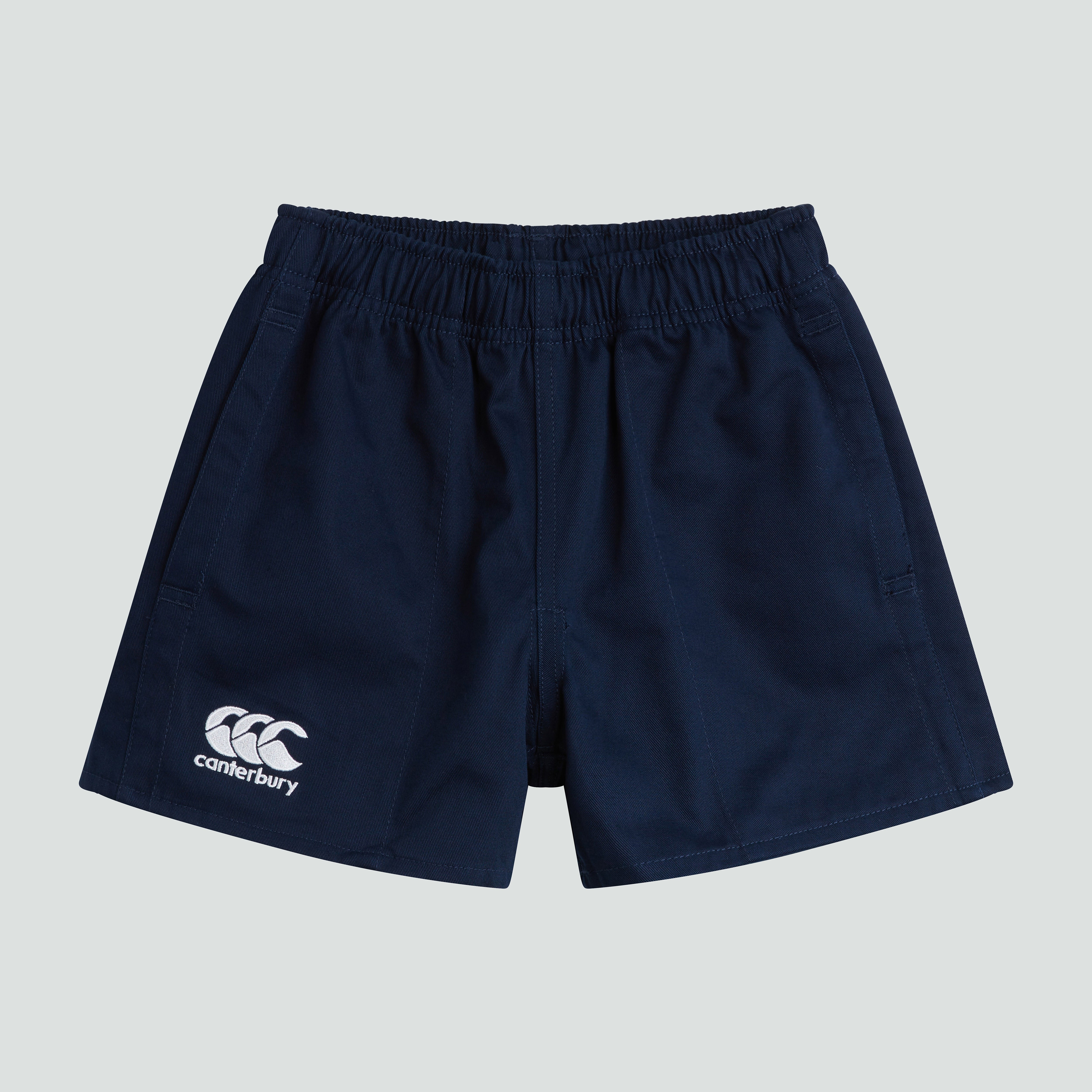 canterbury-professional-cotton-short-junior-unisex-pantal-n-corto-de-rugby-azul- image 1