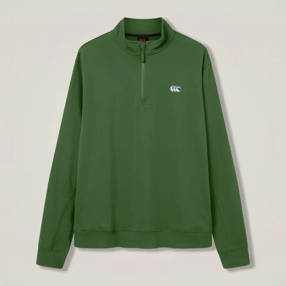 canterbury-everyday-sudadera-1-4-zip-para-hombre-verde image 1