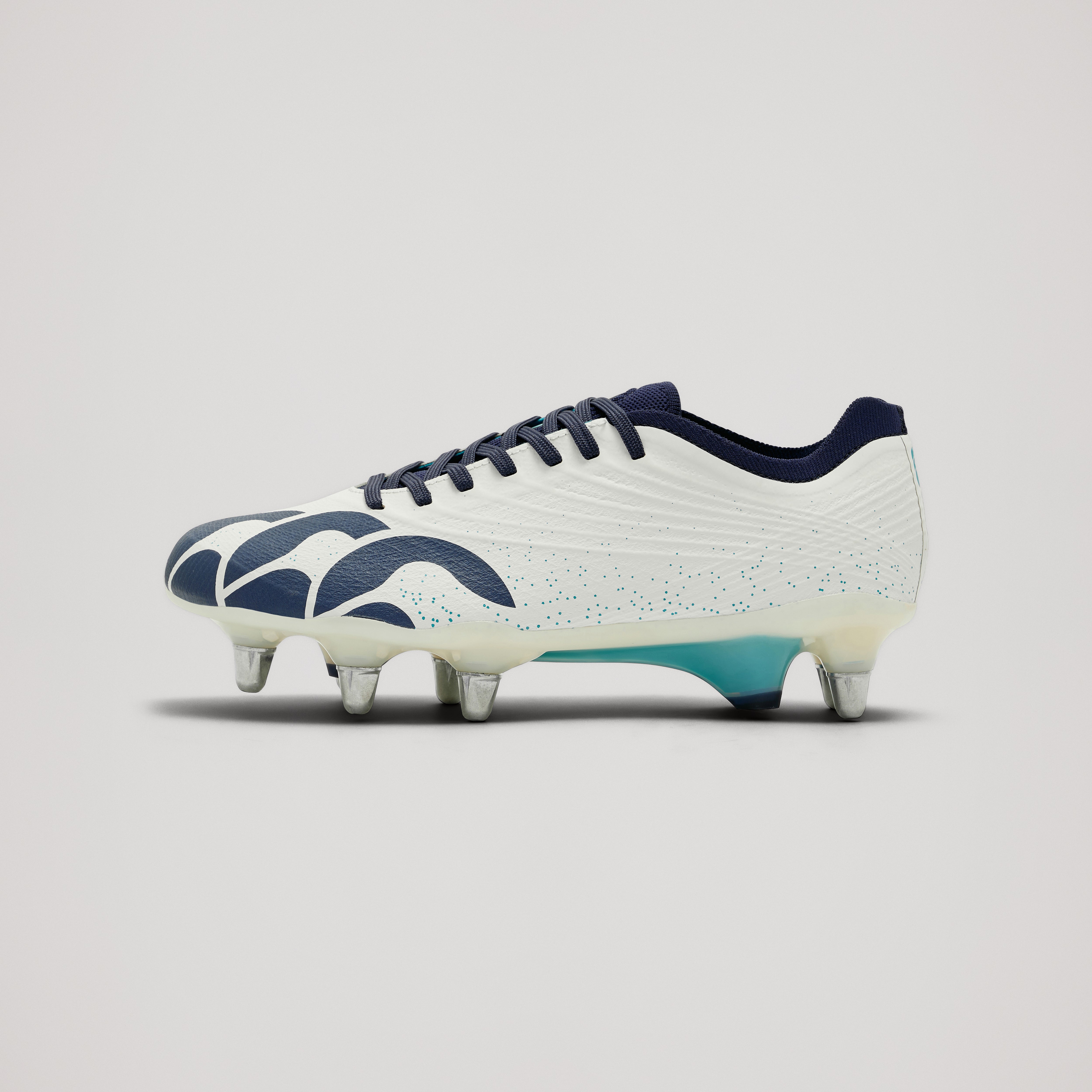 botas-de-rugby-canterbury-stampede-groundbreak-elite-sg-blancas image 1