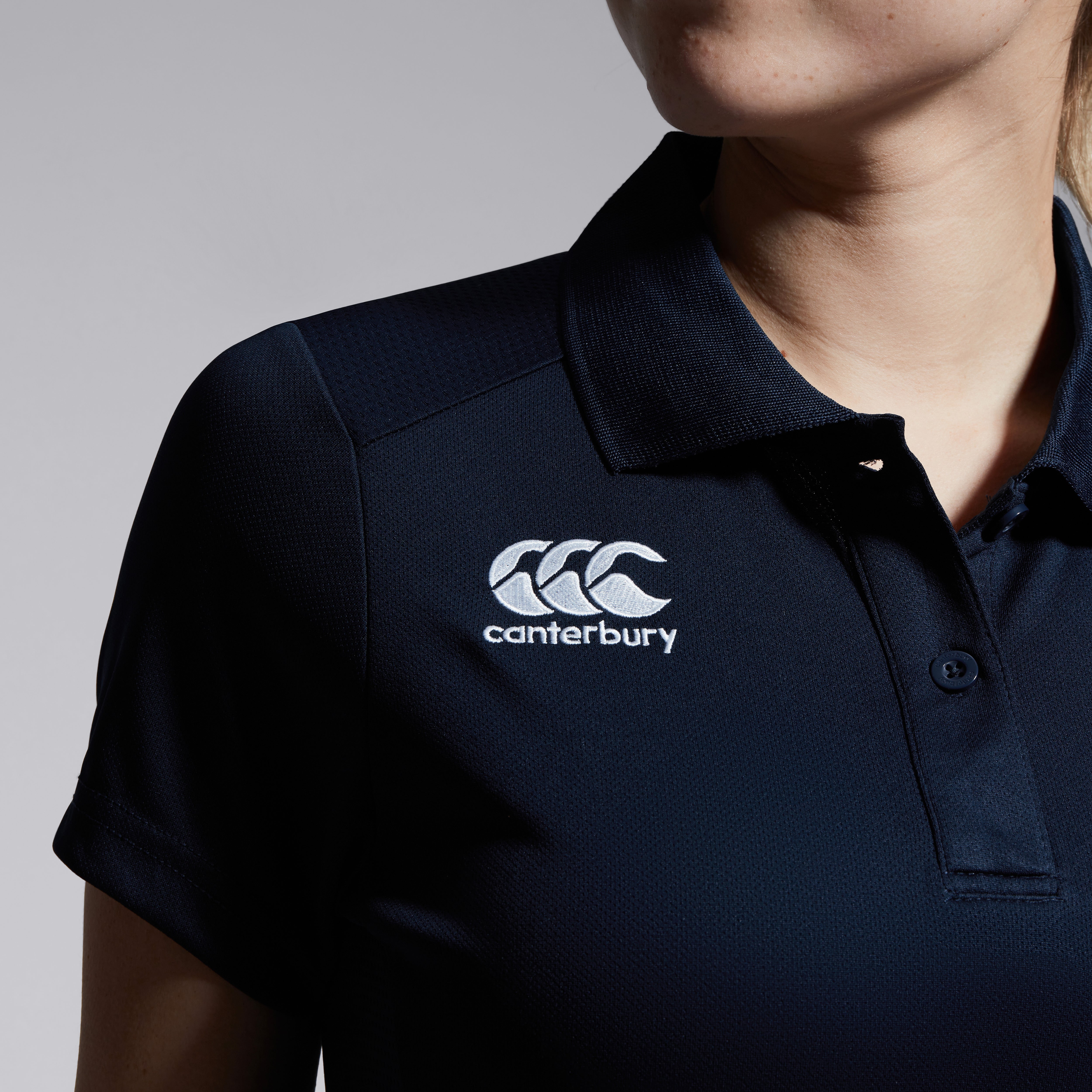 canterbury-club-dry-polo-shirt-azul-marino-para-mujer image 5