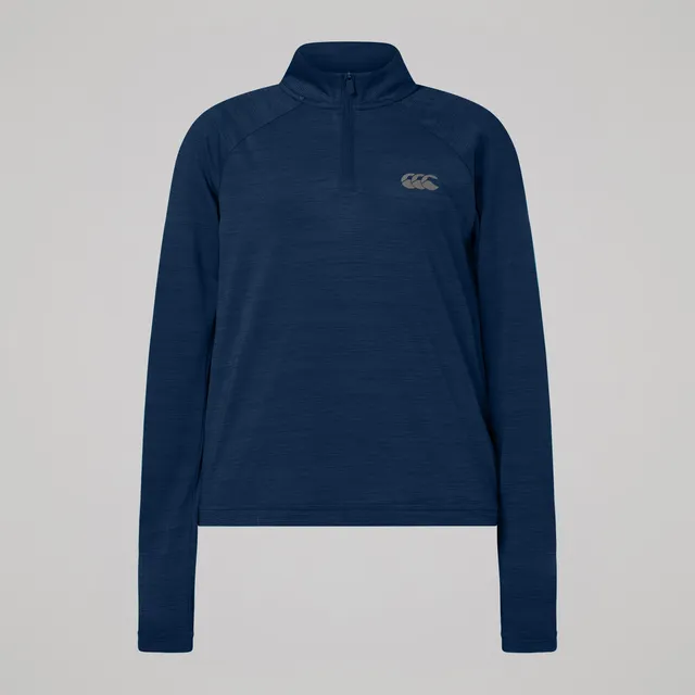 canterbury-tempo-sudadera-de-entrenamiento-1-4-zip-para-junior-unisex-azul-marin image 1