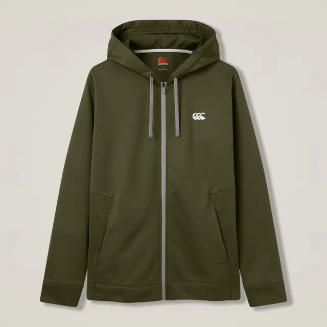 canterbury-mens-tempo-full-zip-hoody-green image 1