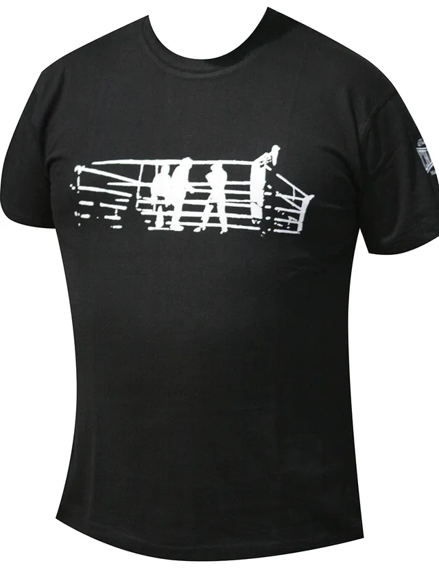 camiseta-de-boxeo-charlie-boxing-ring-manga-corta-bordado-en-manga-y-serigraf-a- image 1
