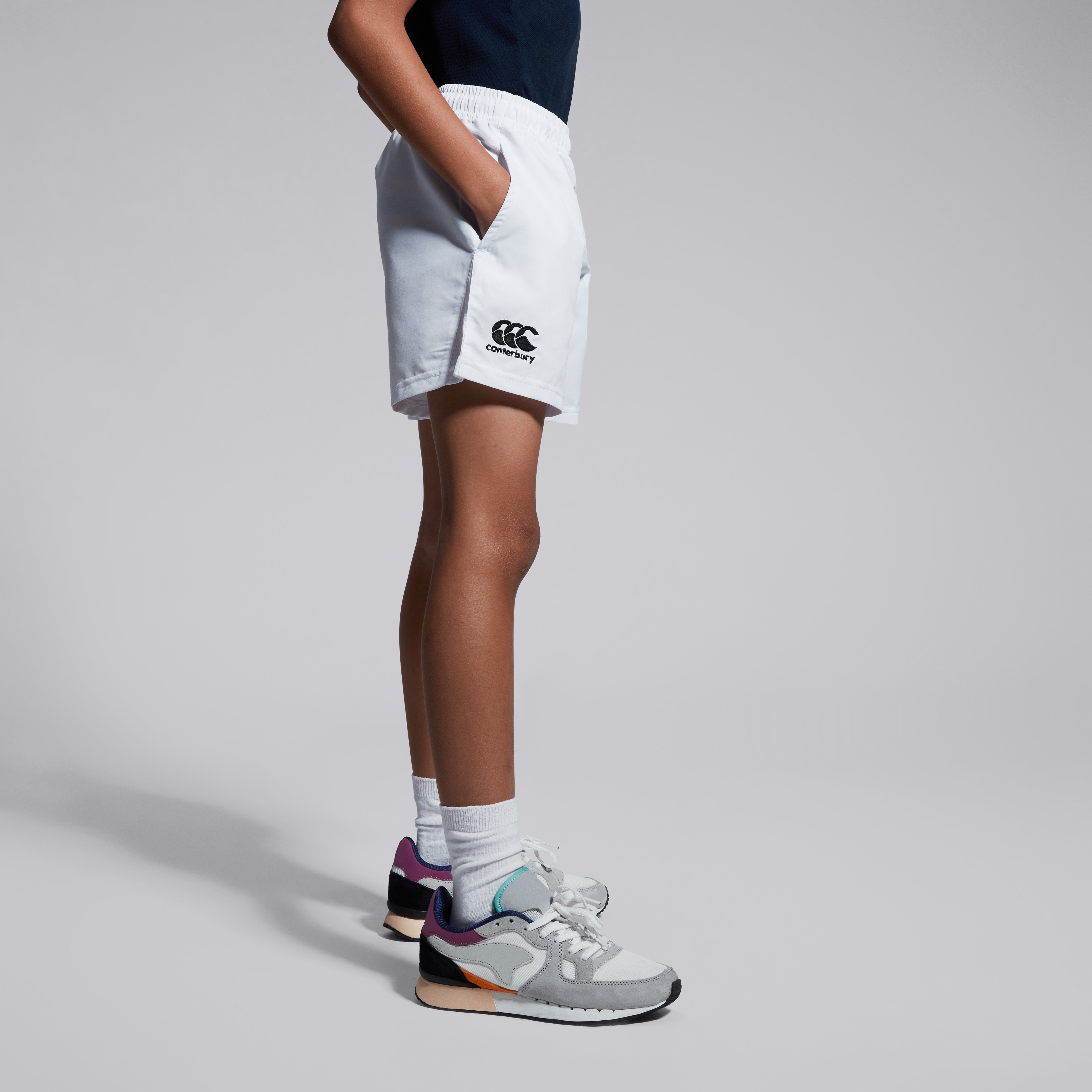 canterbury-club-short-junior-unisex-blanco-pantal-n-corto-de-rugby image 2