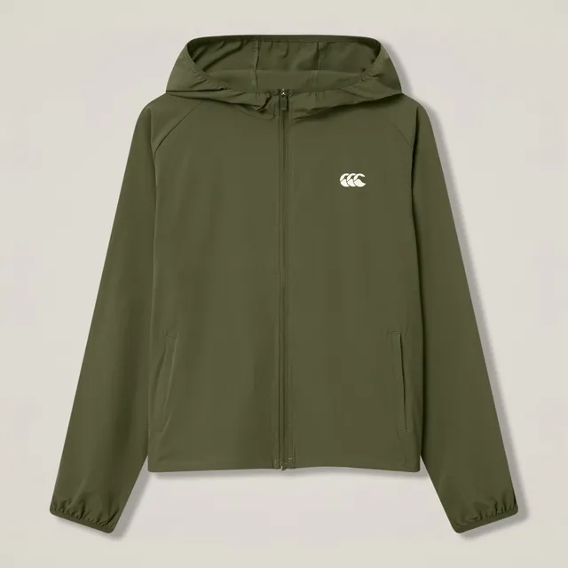 canterbury-chaqueta-cortavientos-tempo-packaway-con-cremallera-para-mujer-verde image 1