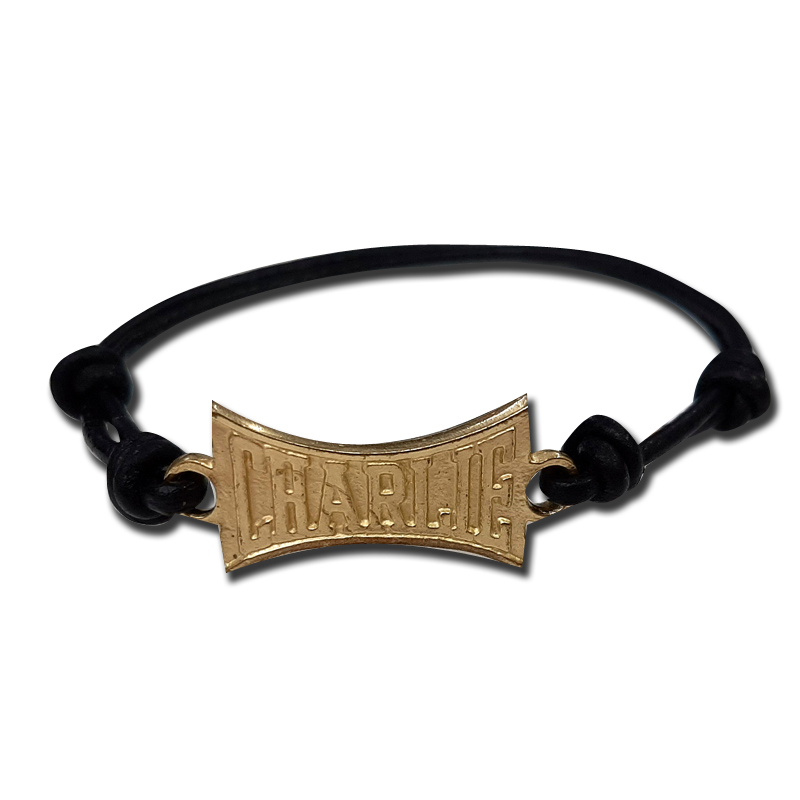 pulsera-metal-piel-charlie-boxing-estilo-vintage-para-aficionados-al-boxeo image 2