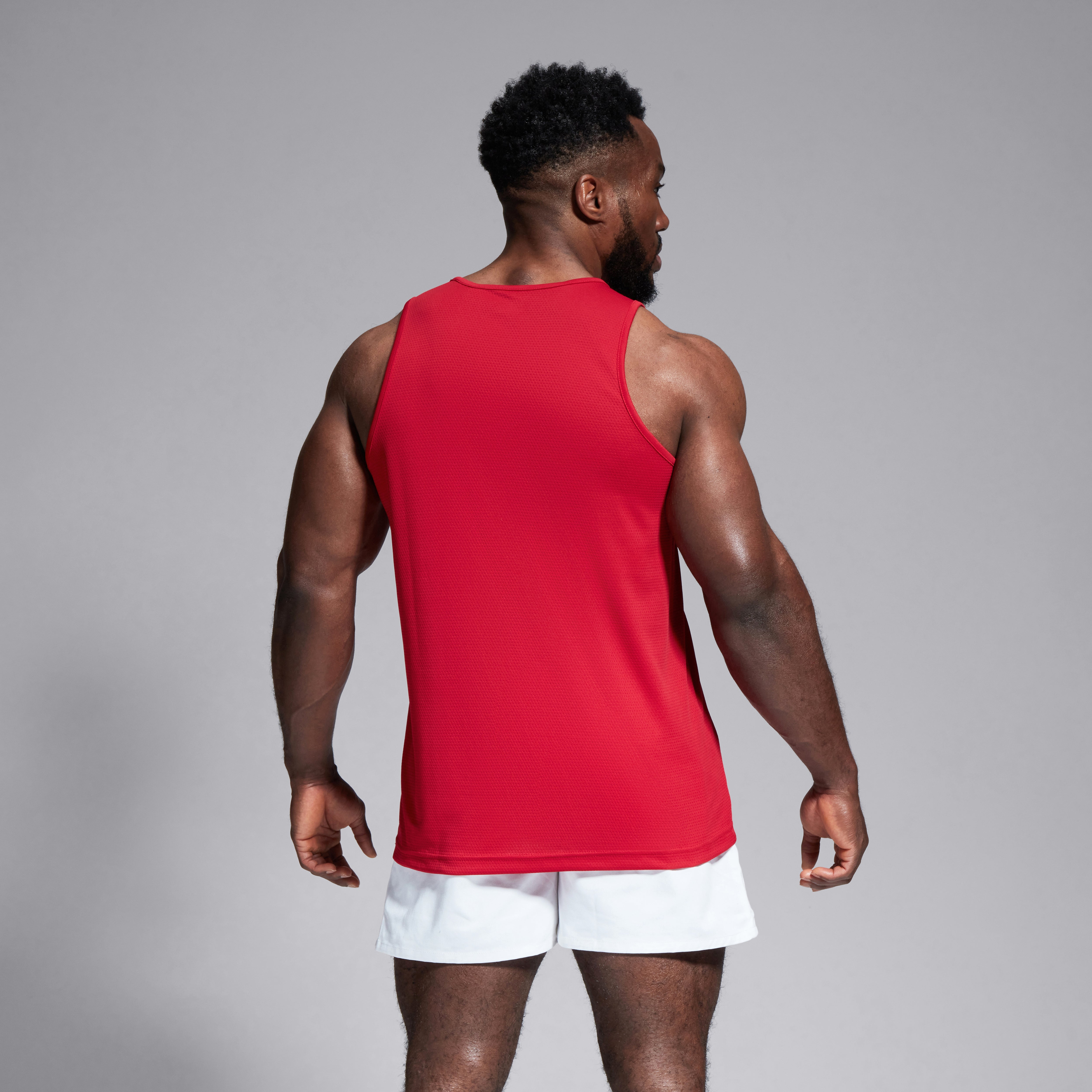 camiseta-sin-mangas-canterbury-club-dry-singlet-roja-para-hombre image 5