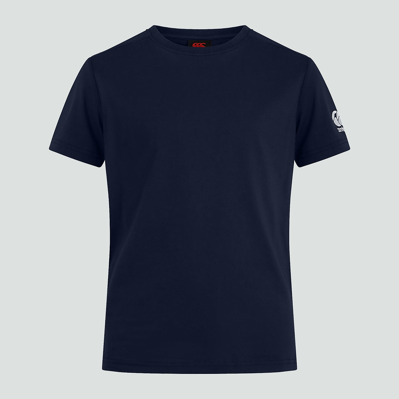 canterbury-junior-unisex-club-plain-tee-azul-marino image 1