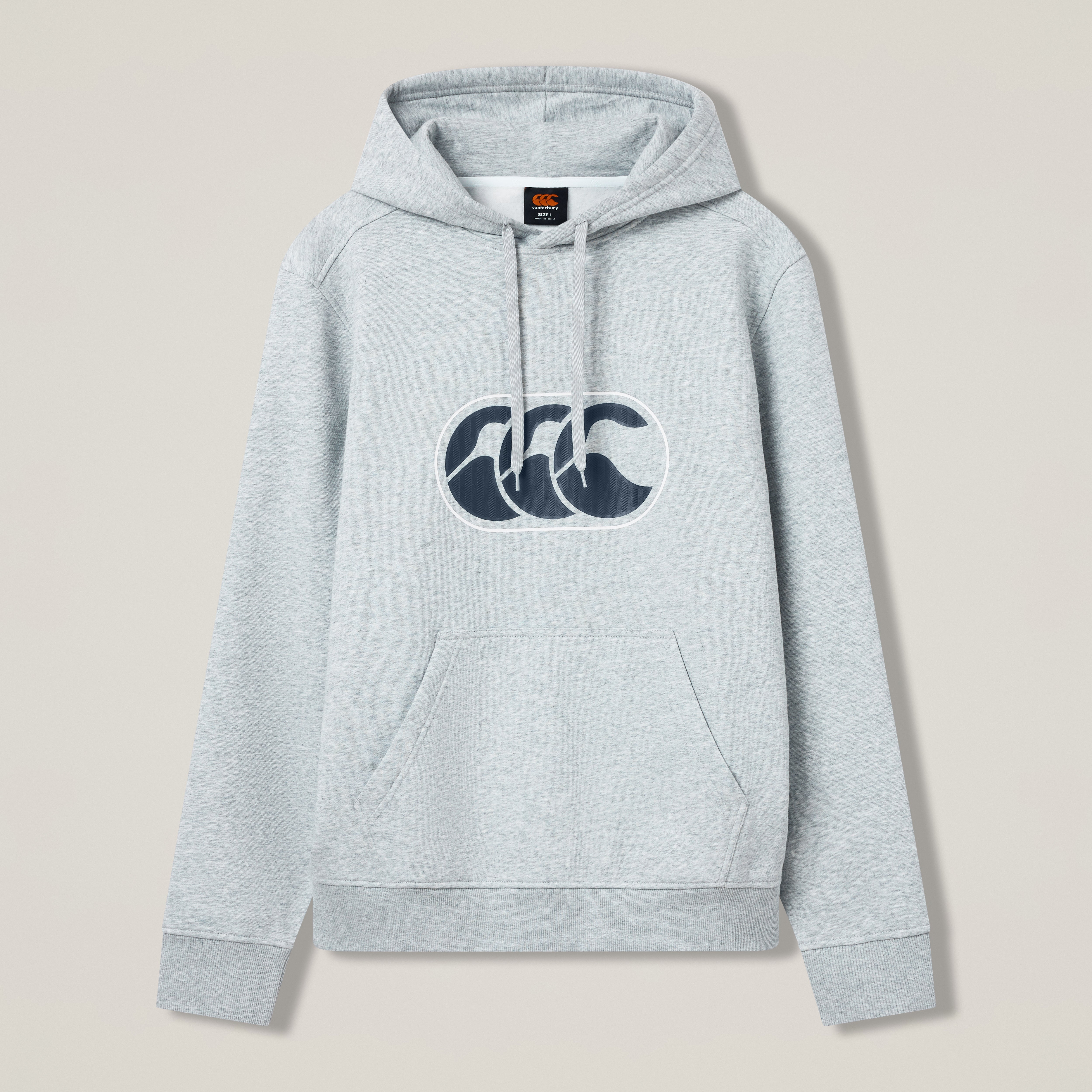 canterbury-rakaia-2-0-hoodie-gris-junior-unisex image 1