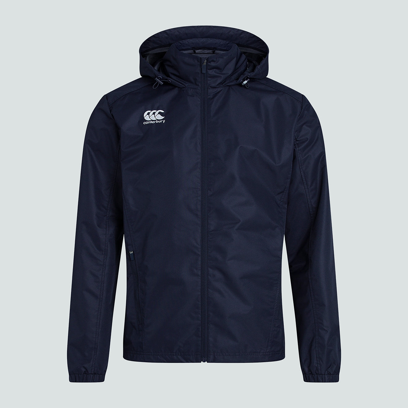 chaqueta-impermeable-canterbury-club-vaposhield-con-cremallera-completa-azul-mar image 1