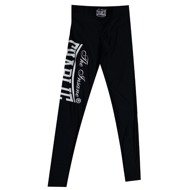 pantal-n-de-lycra-charlie-boxing-negro-blanco-para-boxeo image 1