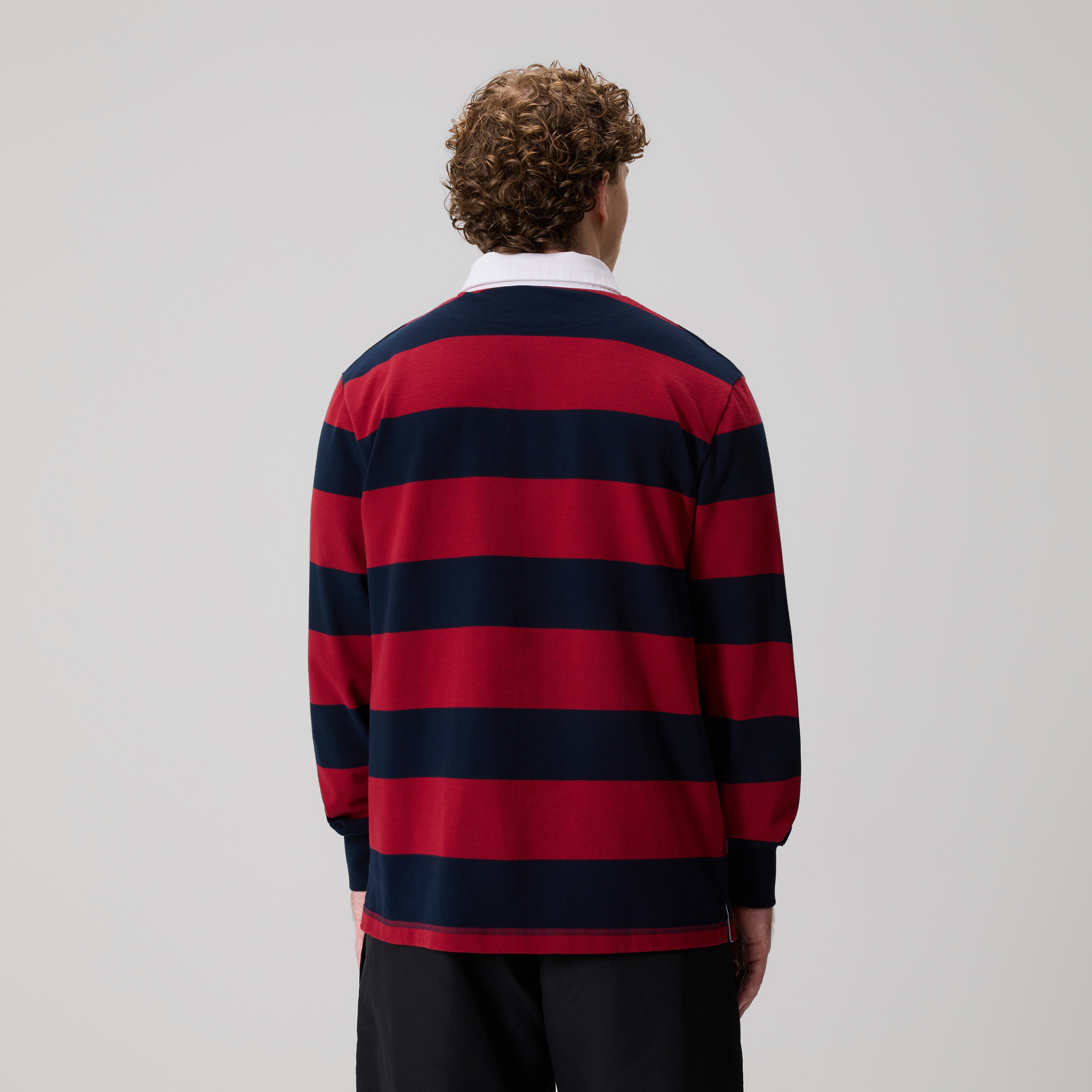 canterbury-hoop-rugby-jersey-rojo-azul-hombre image 2