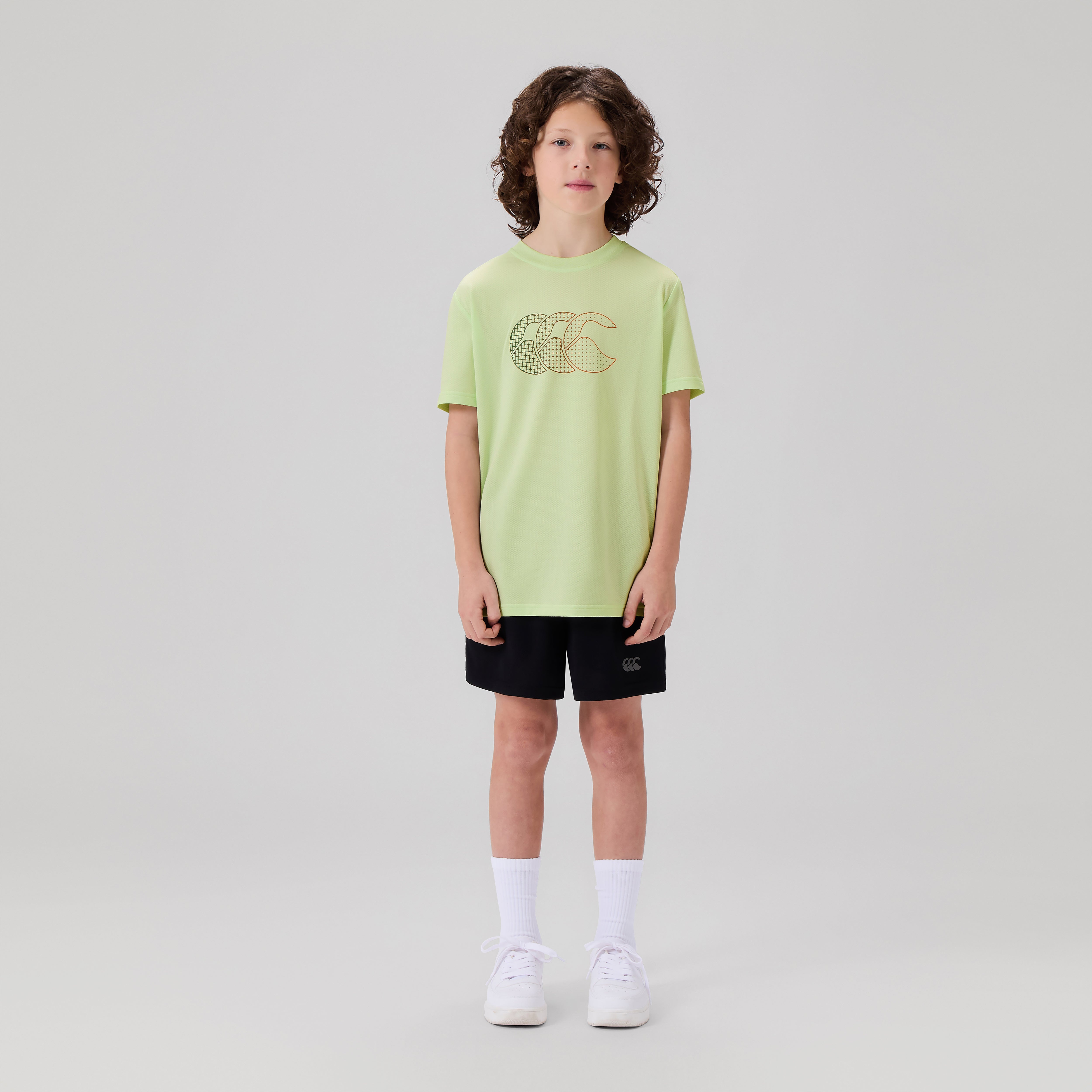 canterbury-junior-unisex-tempo-tee-verde image 2
