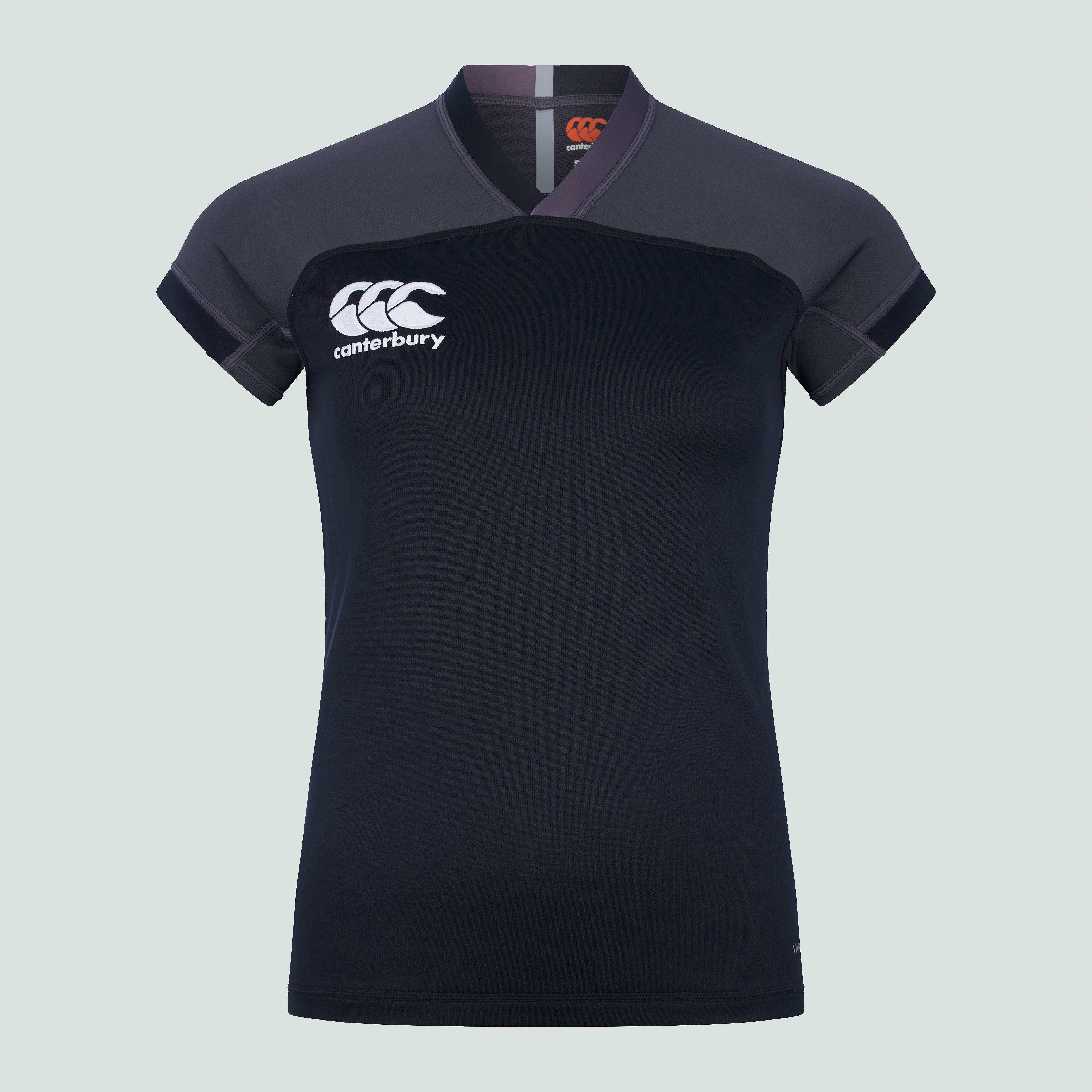 camiseta-de-rugby-canterbury-vapodri-evader-para-mujer-negra image 1