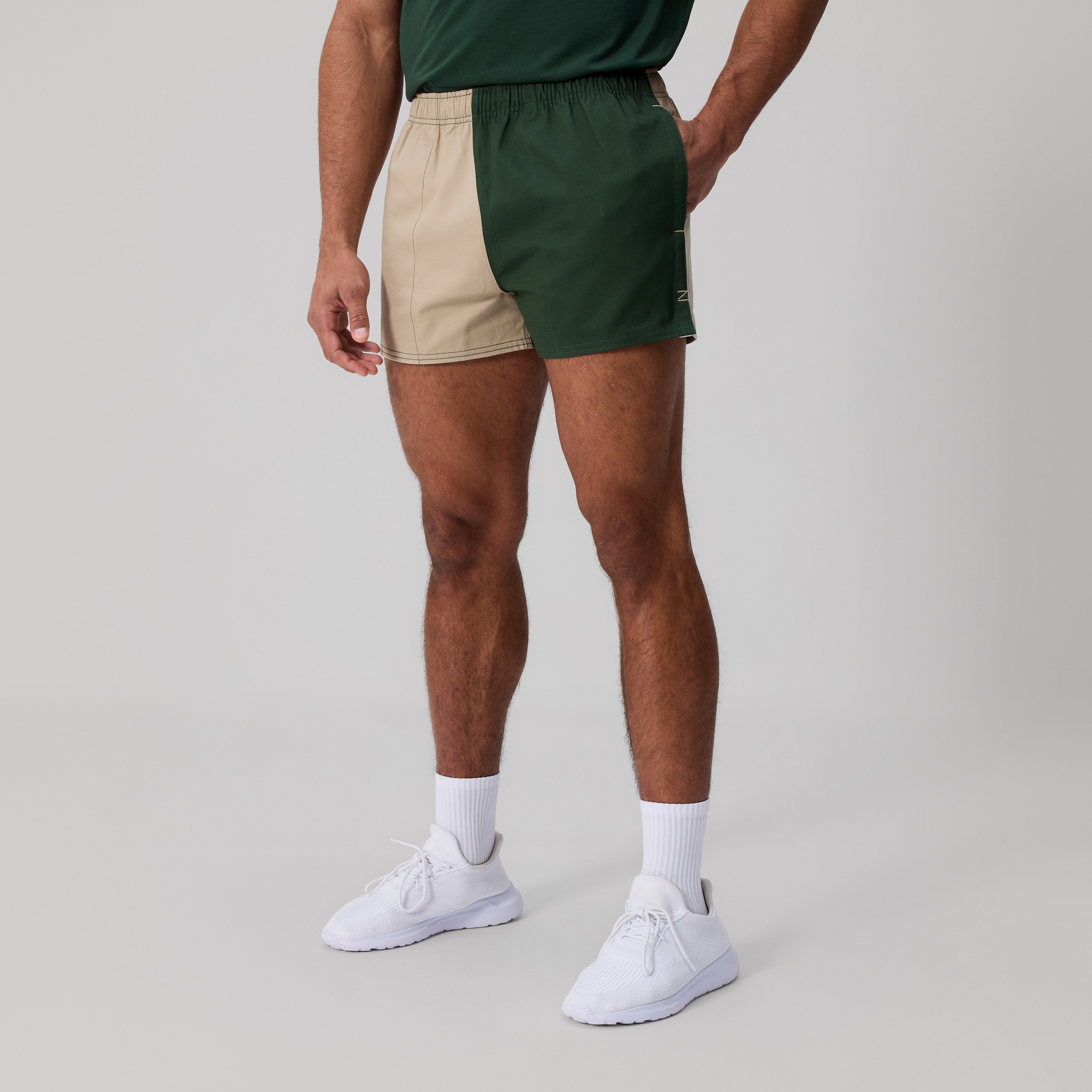 canterbury-fundamentals-harlequin-drill-shorts-verde-hombre image 4
