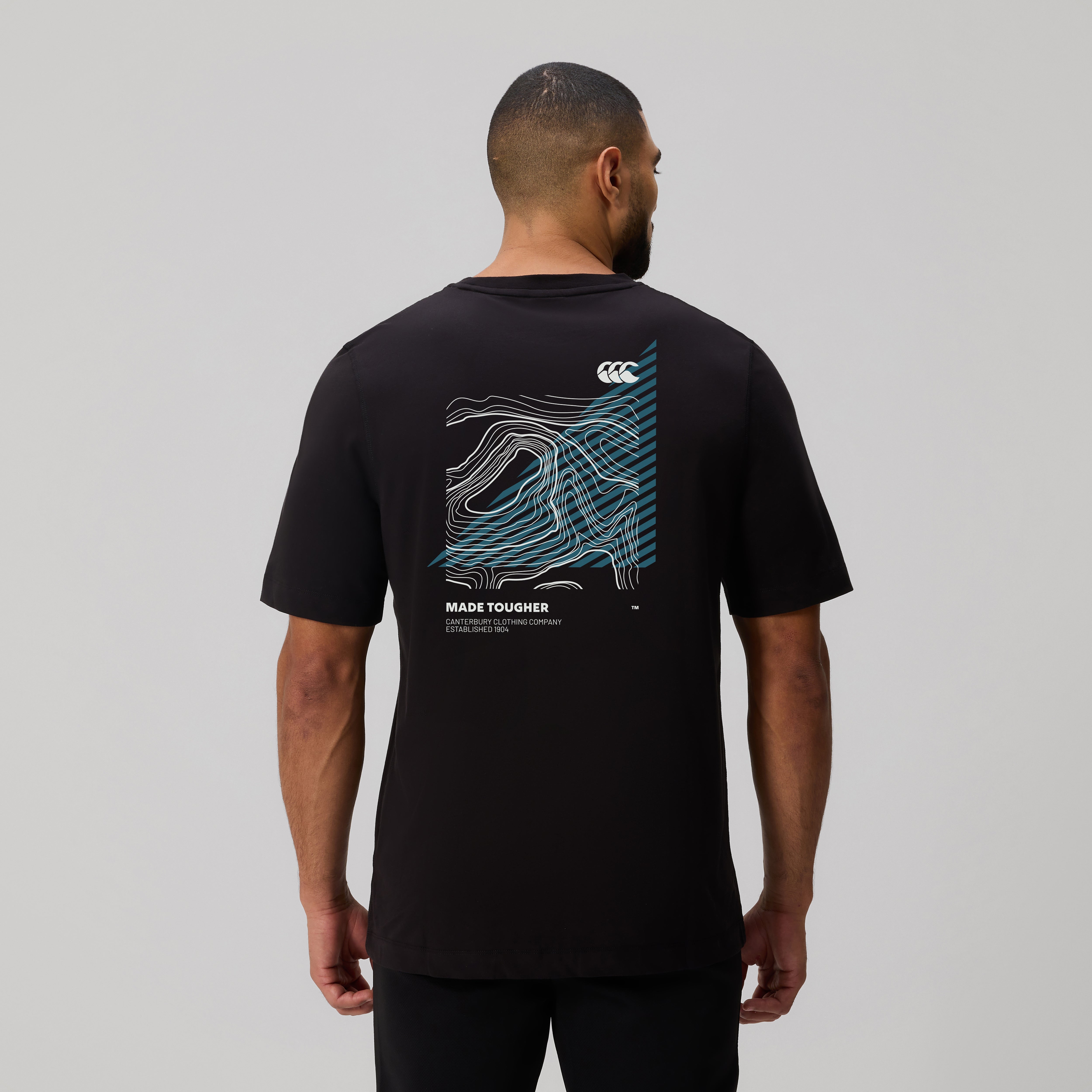 canterbury-tempo-training-tee-hombre-negra-camiseta-de-entrenamiento-de-corte-re image 5
