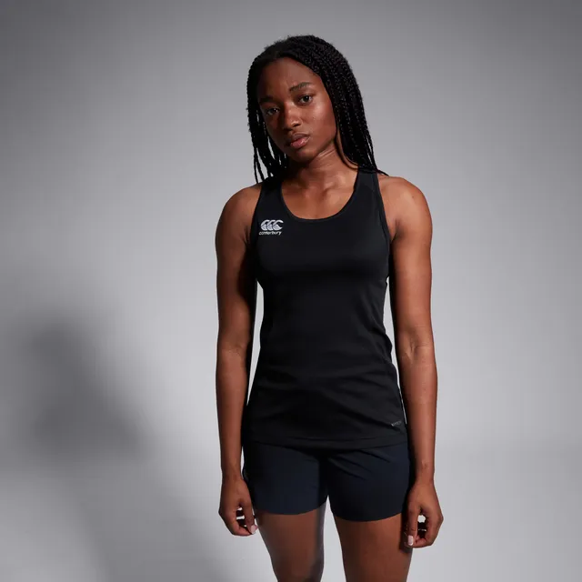 camiseta-sin-mangas-canterbury-club-dry-racerback-mujer-negra image 1