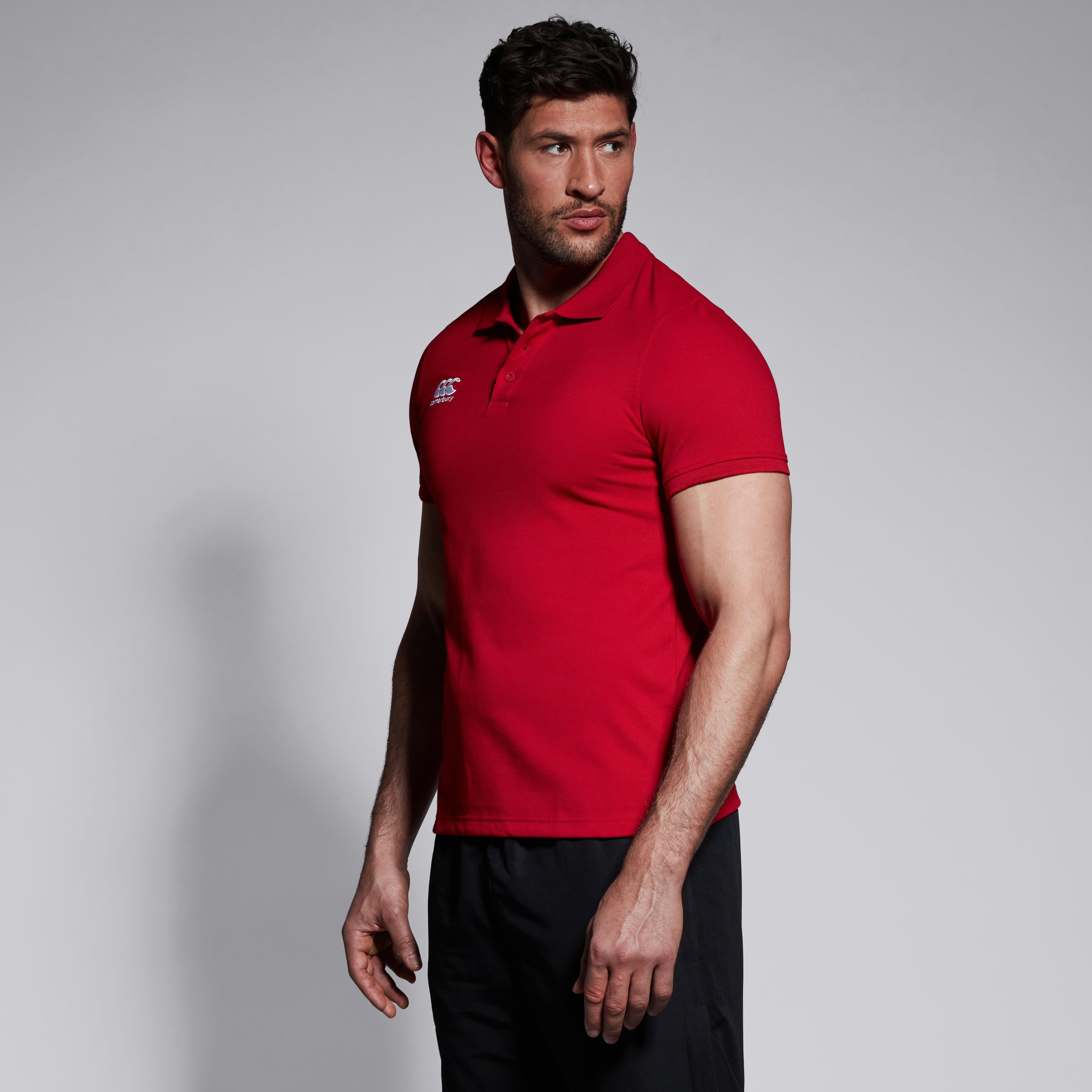 canterbury-waimak-polo-shirt-rojo-para-hombre image 2
