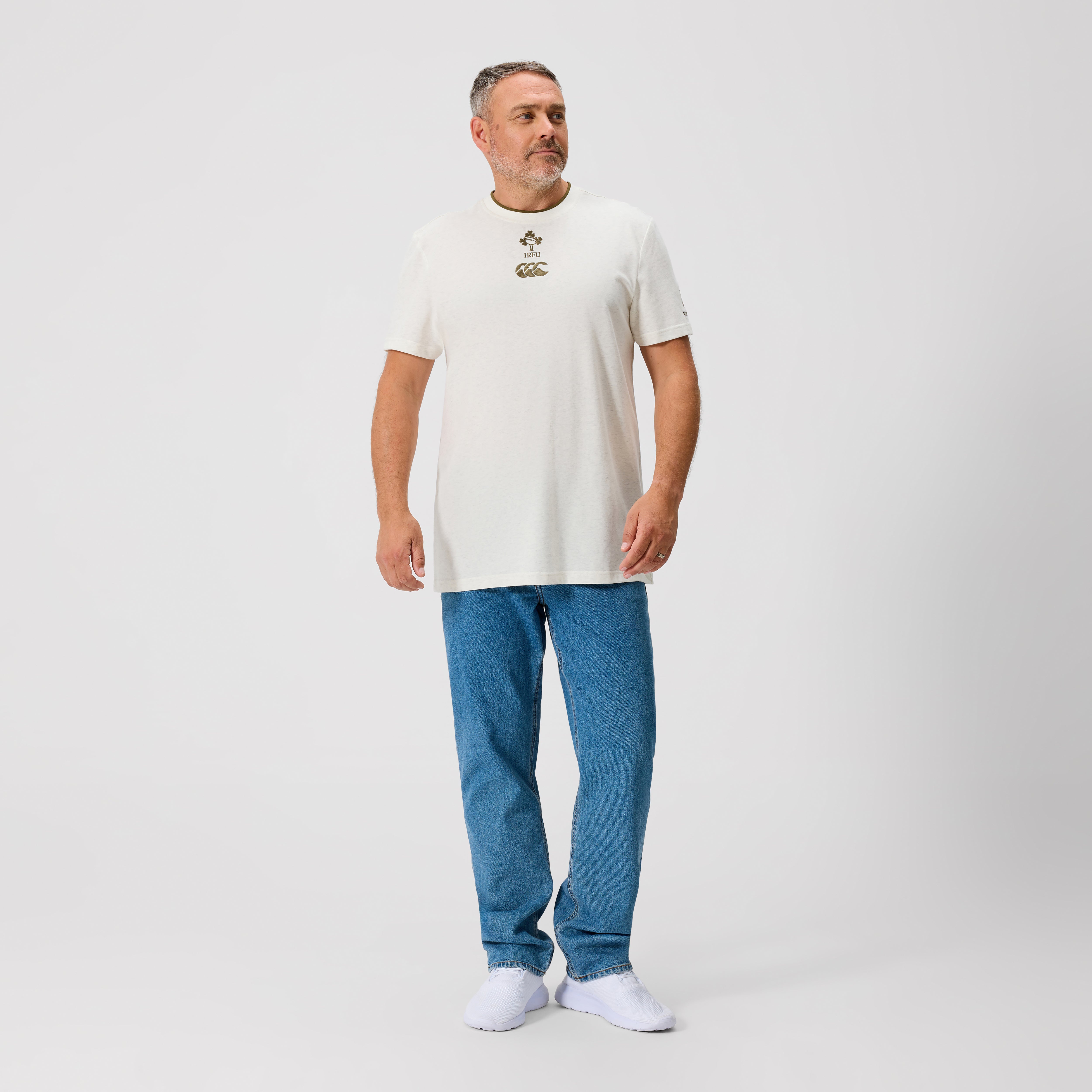 canterbury-mens-ireland-team-cotton-tee-cream-marl image 3