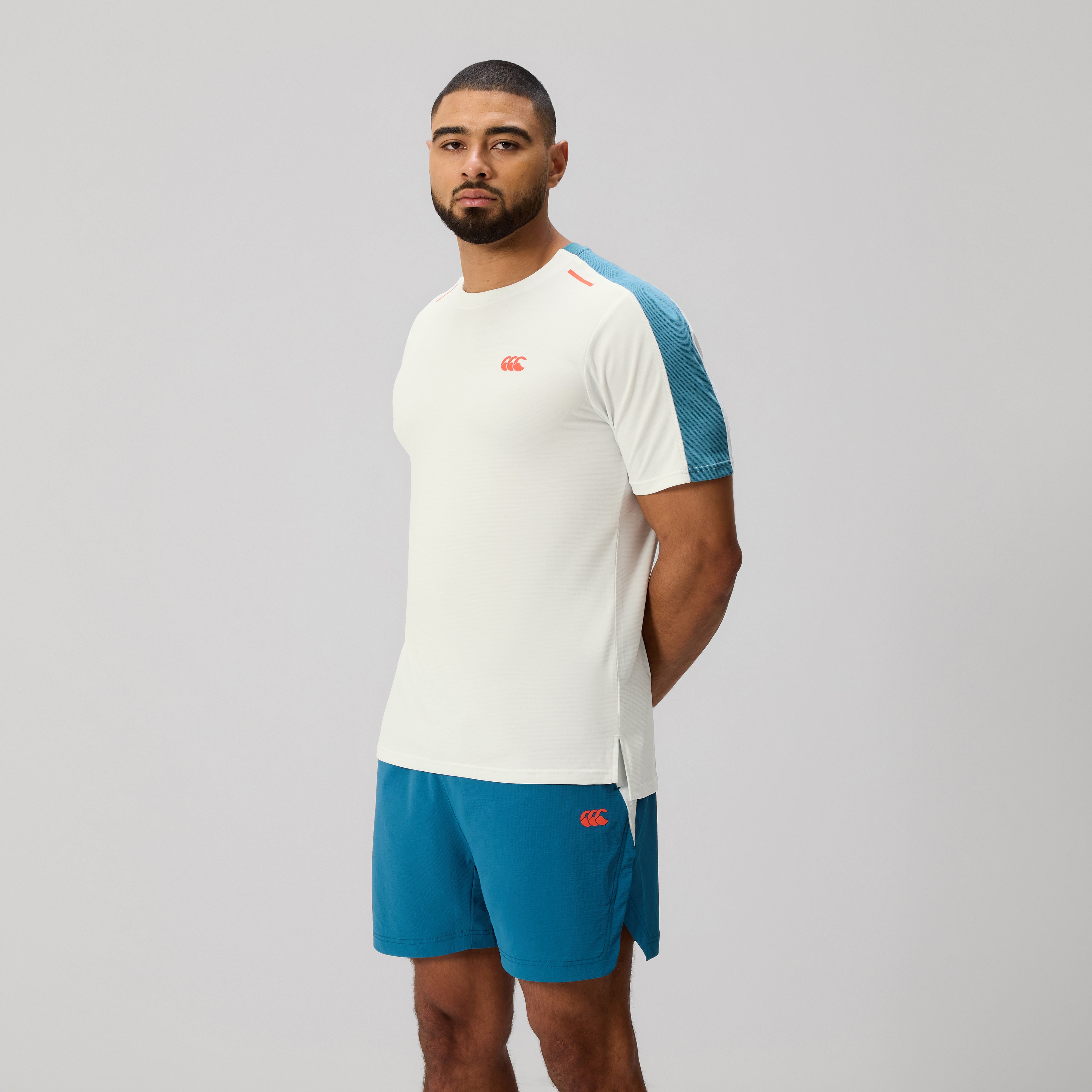 canterbury-camiseta-tempo-para-hombre-blanco-azul image 4