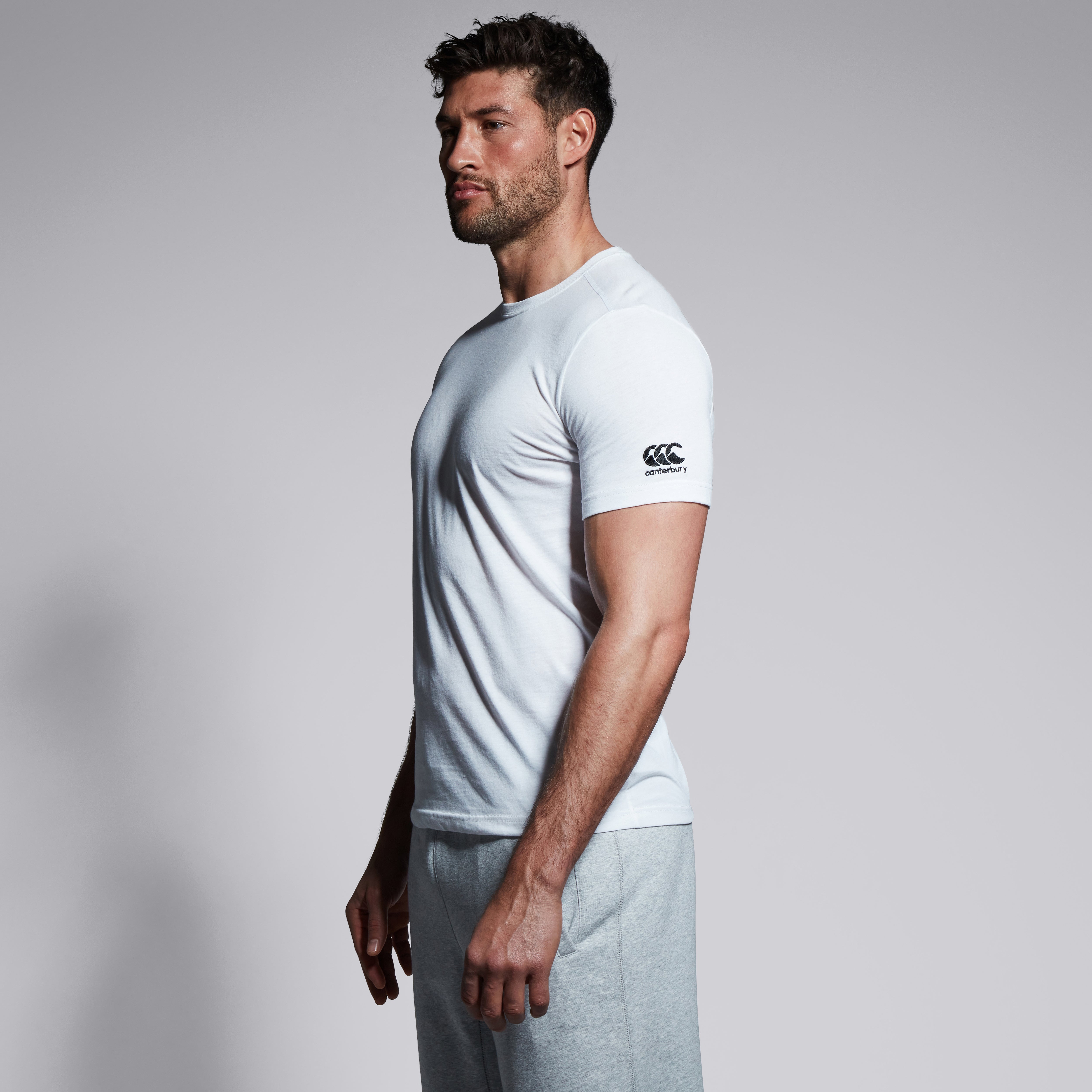 canterbury-mens-club-plain-tee-blanco image 3