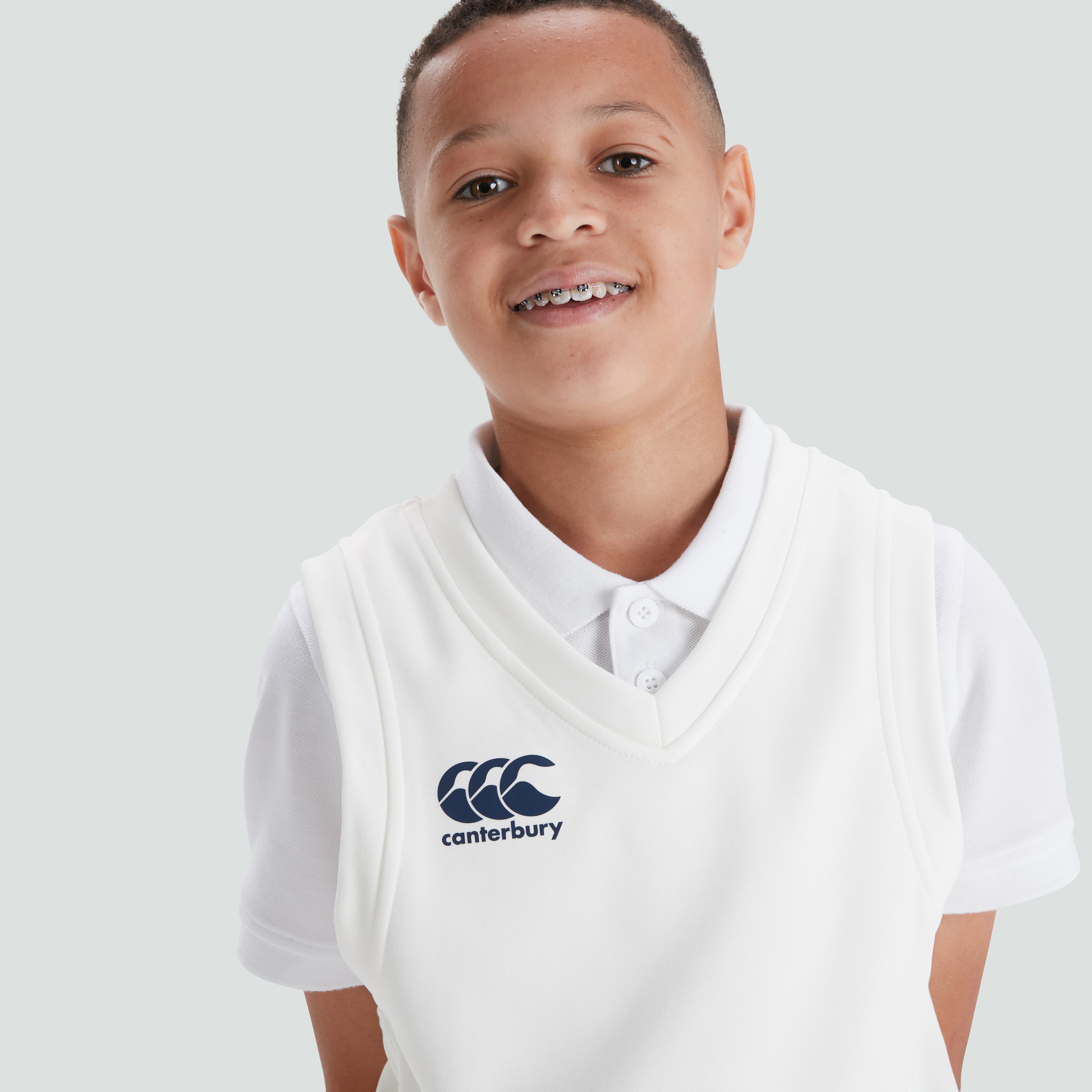 overshirt-de-cr-quet-sin-mangas-canterbury-junior-unisex-crema image 6
