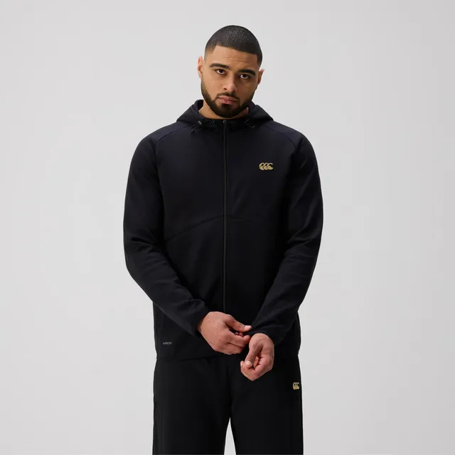 canterbury-tempo-full-zip-hoodie-negro-para-hombre image 1