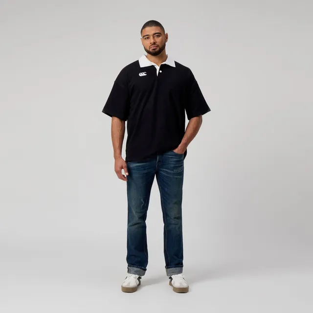 canterbury-solid-dye-rugby-negro-camiseta-de-rugby-hombre image 1