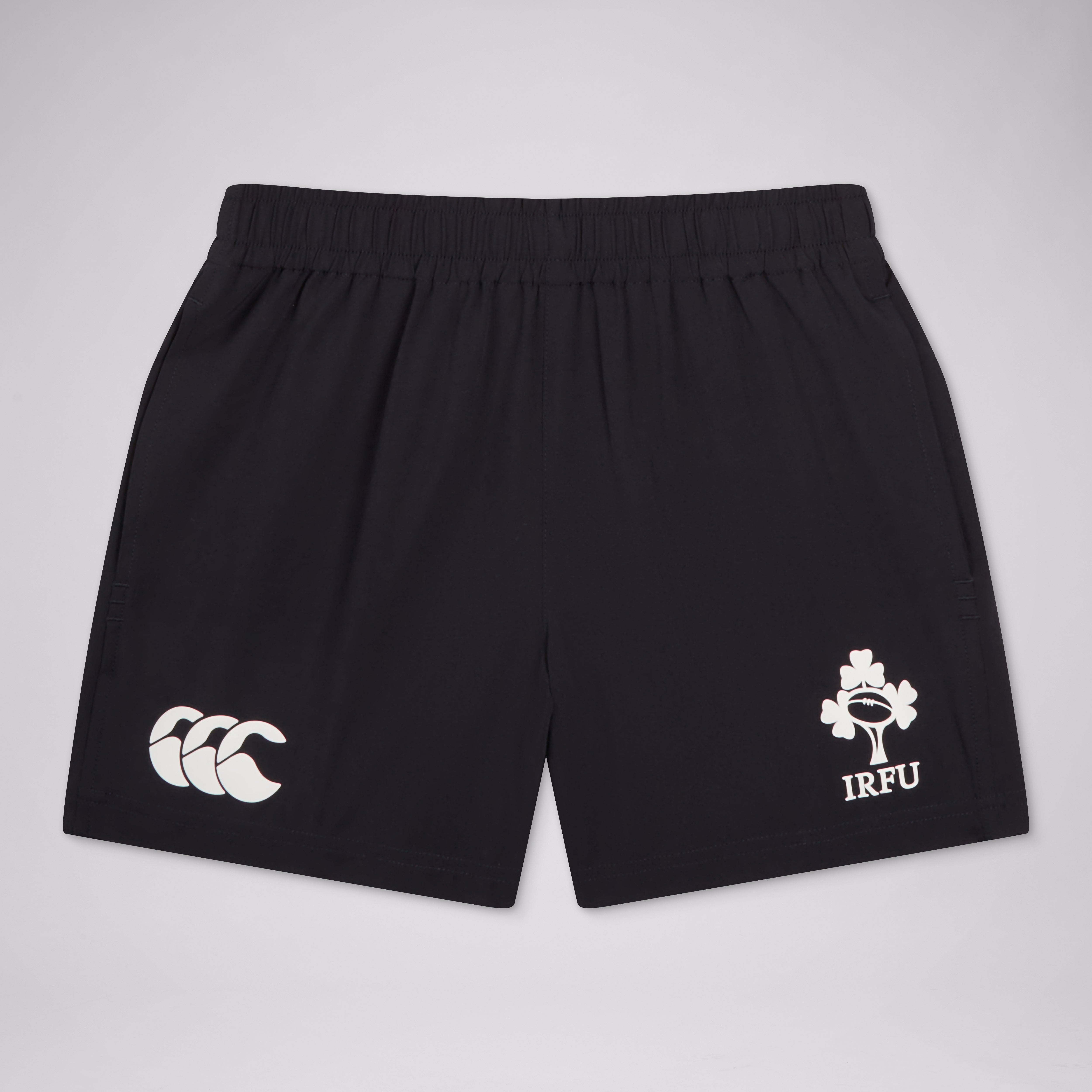 pantal-n-corto-de-gimnasio-canterbury-ireland-vapodri-para-junior-unisex-negro image 1