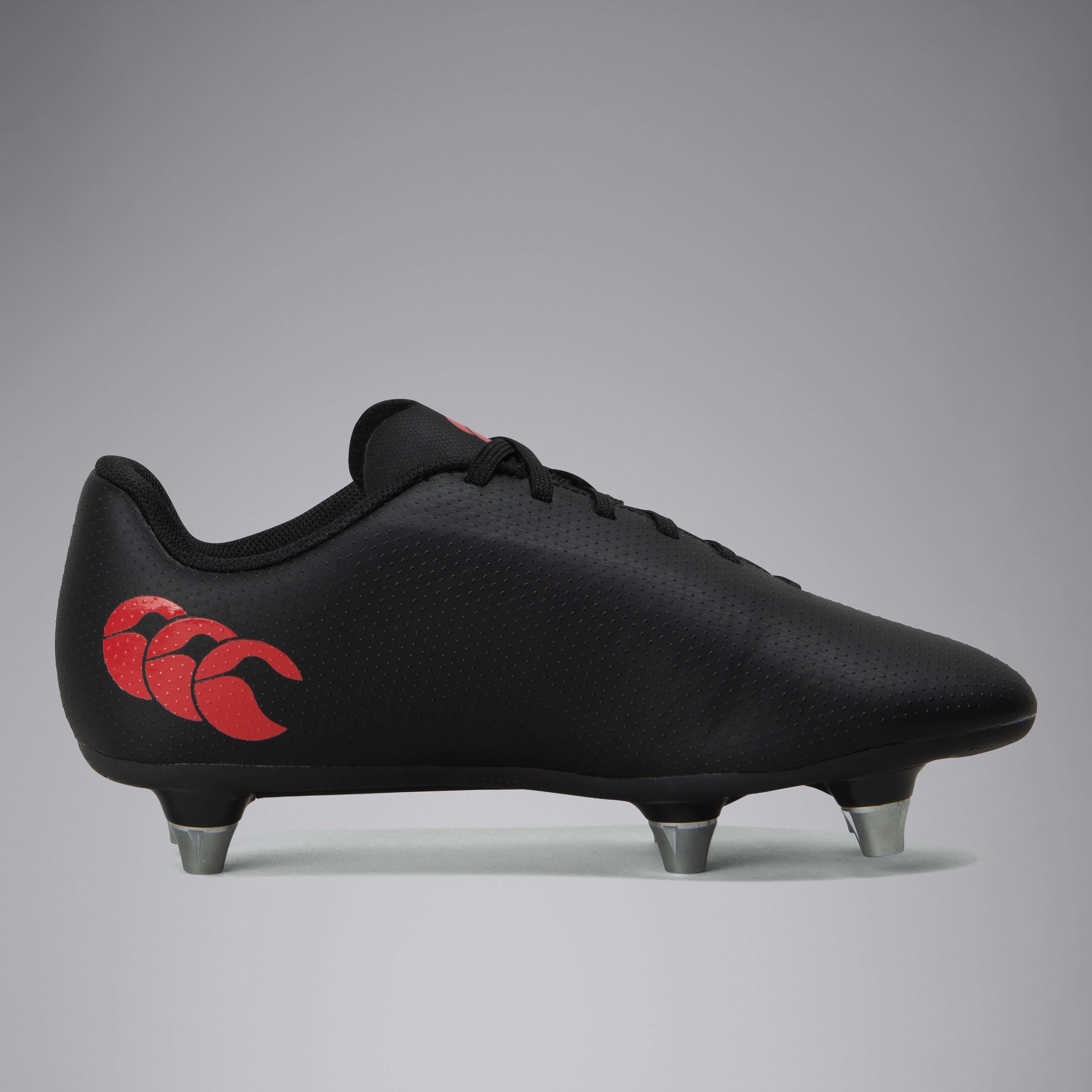 canterbury-speed-raze-junior-soft-ground-boots-black-white image 2