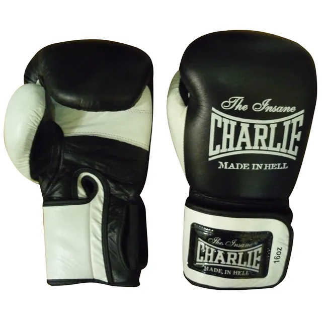 charlie-boxing-guantes-bat-z-guantes-de-boxeo-de-piel-con-doble-cierre-de-velcro image 1