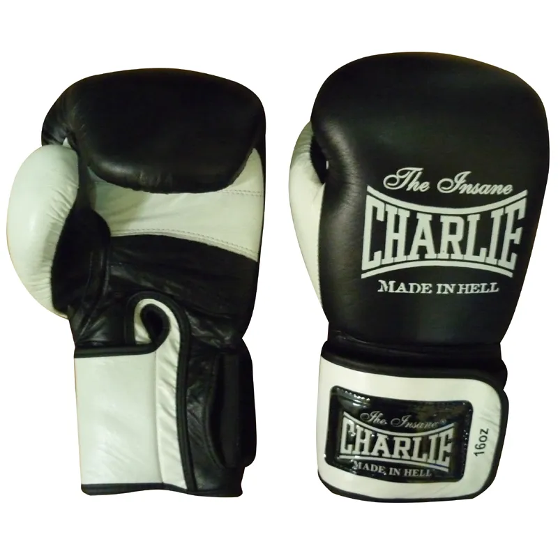charlie-boxing-guantes-bat-z-guantes-de-boxeo-de-piel-con-doble-cierre-de-velcro image 1