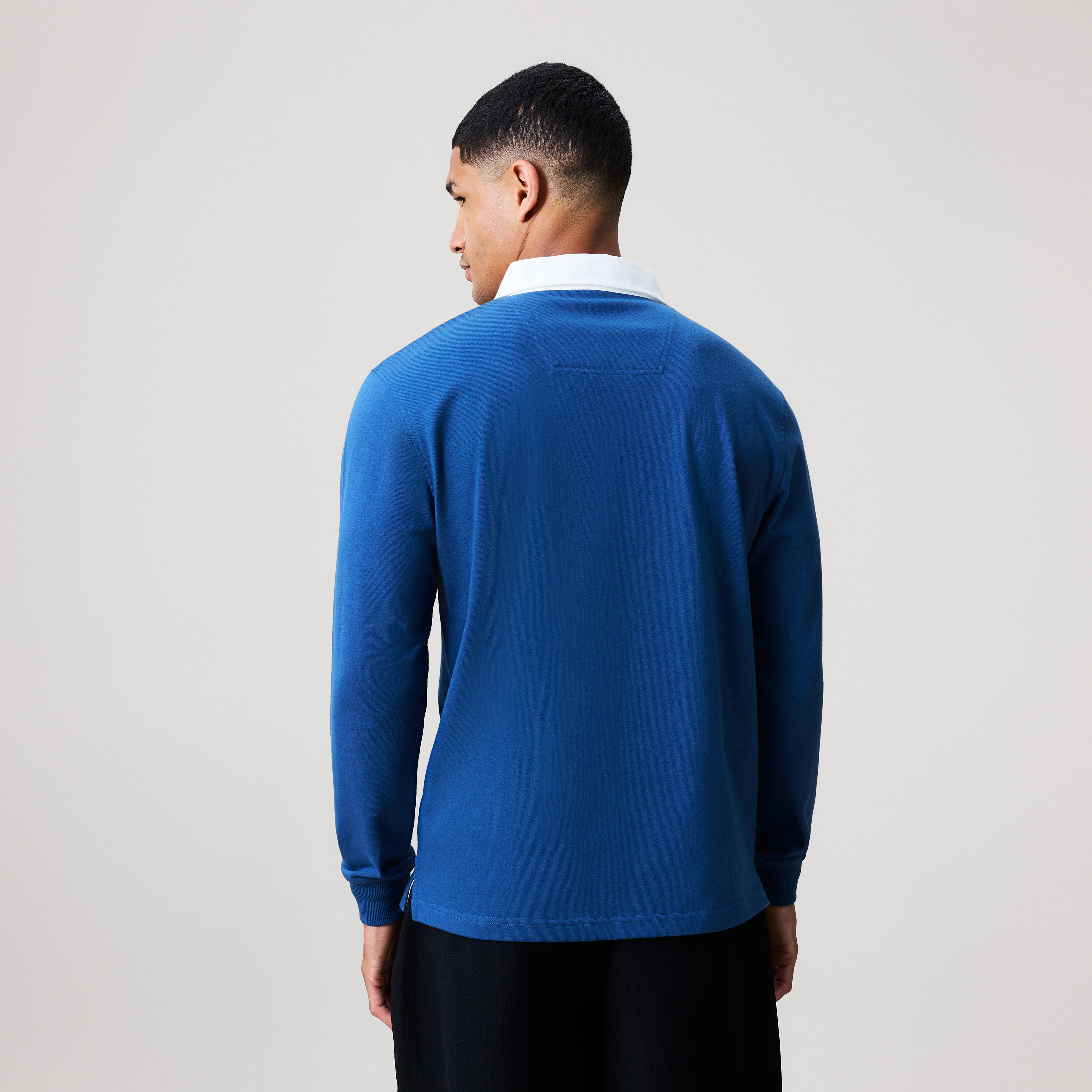 camiseta-de-rugby-canterbury-solid-dye-azul-para-hombre image 4