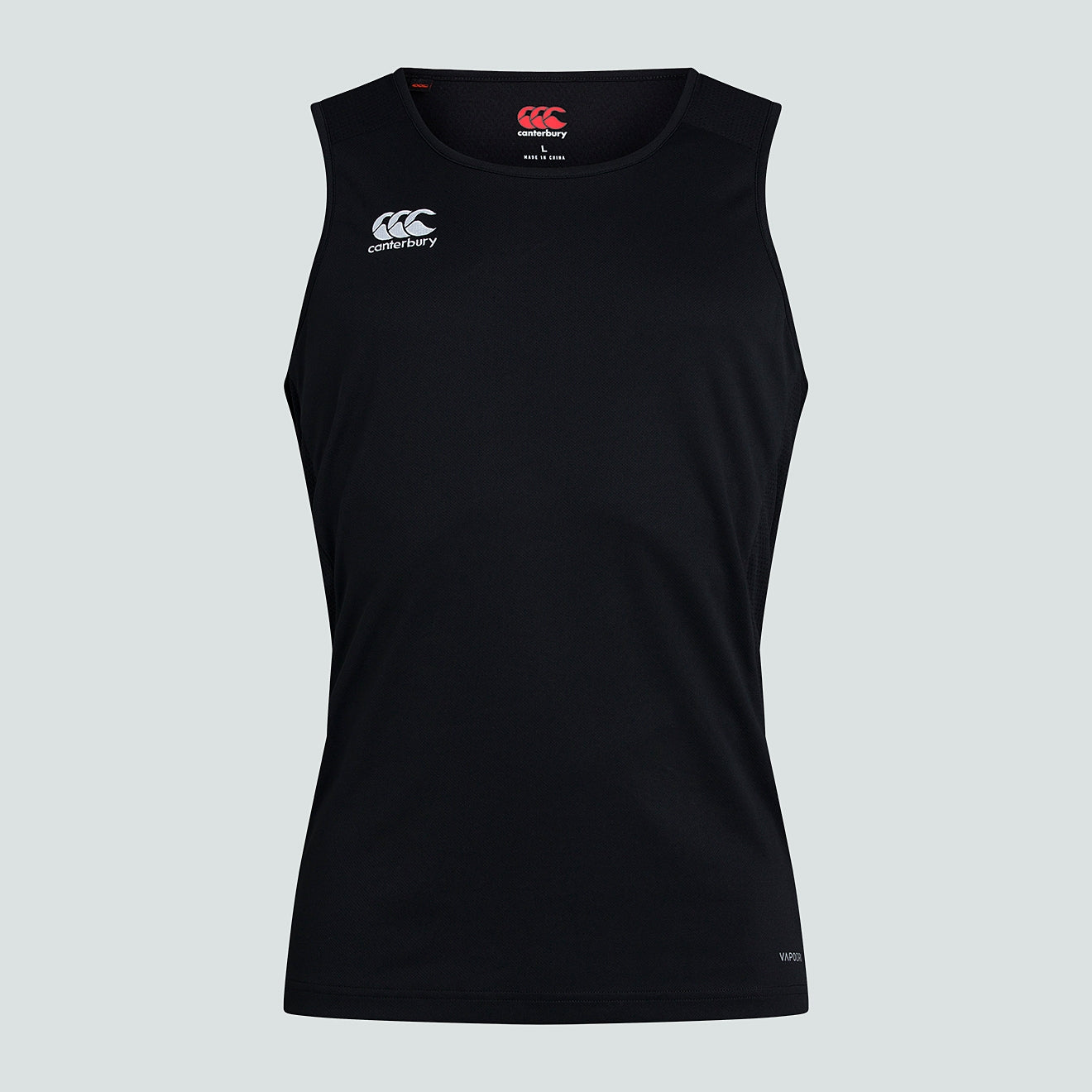 canterbury-club-dry-camiseta-sin-mangas-hombre-negra image 1