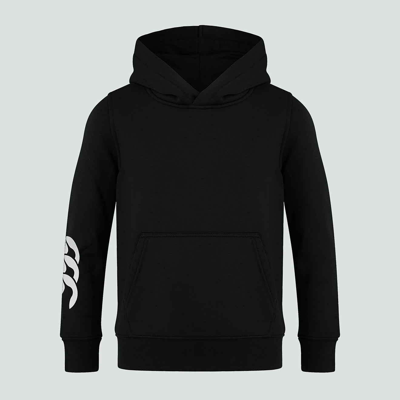 canterbury-sudadera-con-capucha-club-junior-unisex-negra image 1