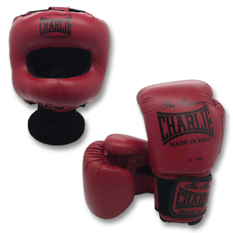 pack-m-boxeo-blood-charlie-boxing-guantes-y-casco-de-boxeo-ahorra-20-euros image 1